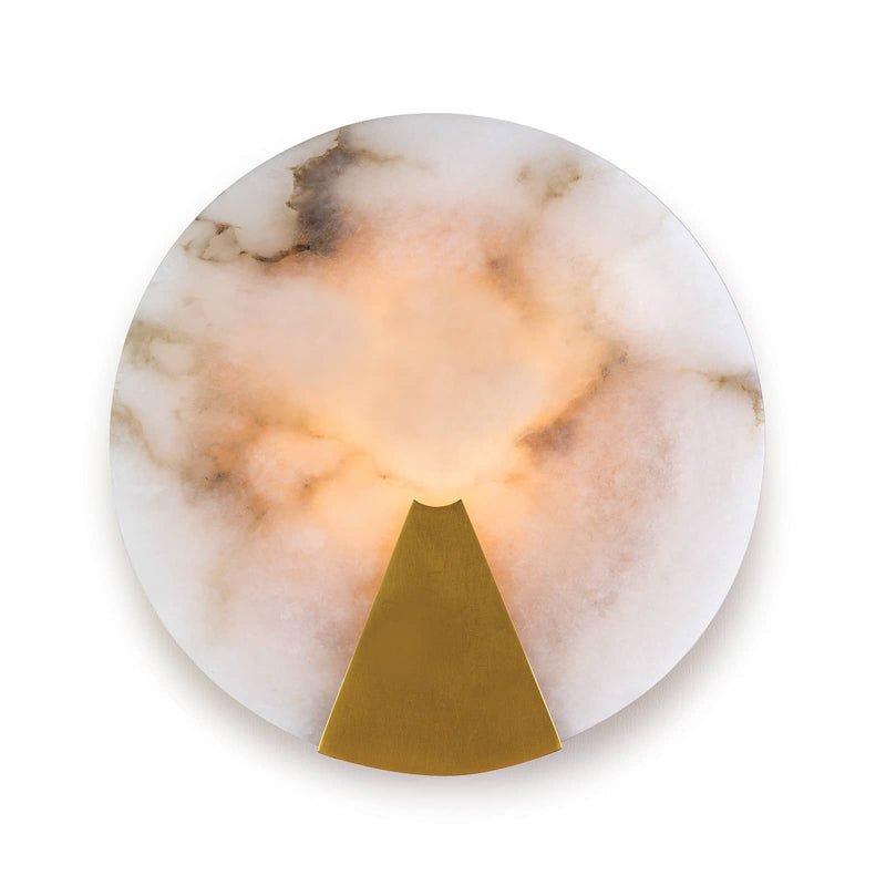Alabaster Houston Sconce - GILDLAMPS