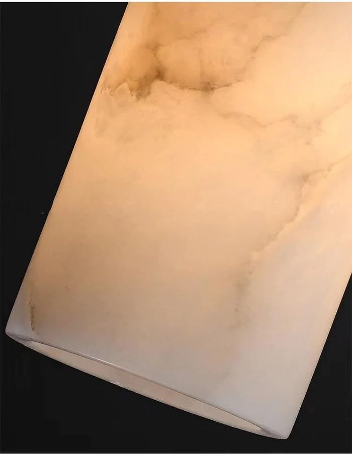 Alabaster Pendant Wall Sconce - GILDLAMPS