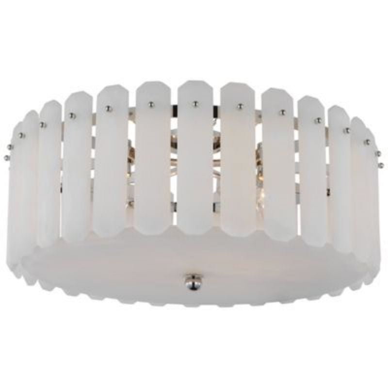 Alabaster Shield Large Ceiling Chandelier - GILDLAMPS