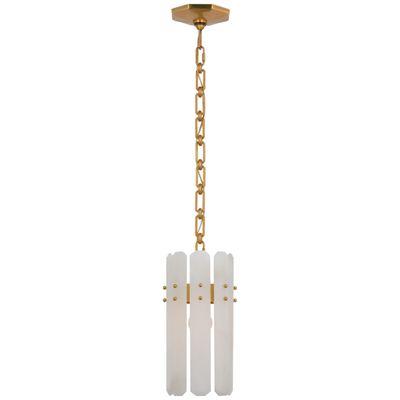 Alabaster Shield Small Pendant Light - GILDLAMPS
