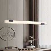 Alabaster Square Pillar Dining Chandelier - GILDLAMPS