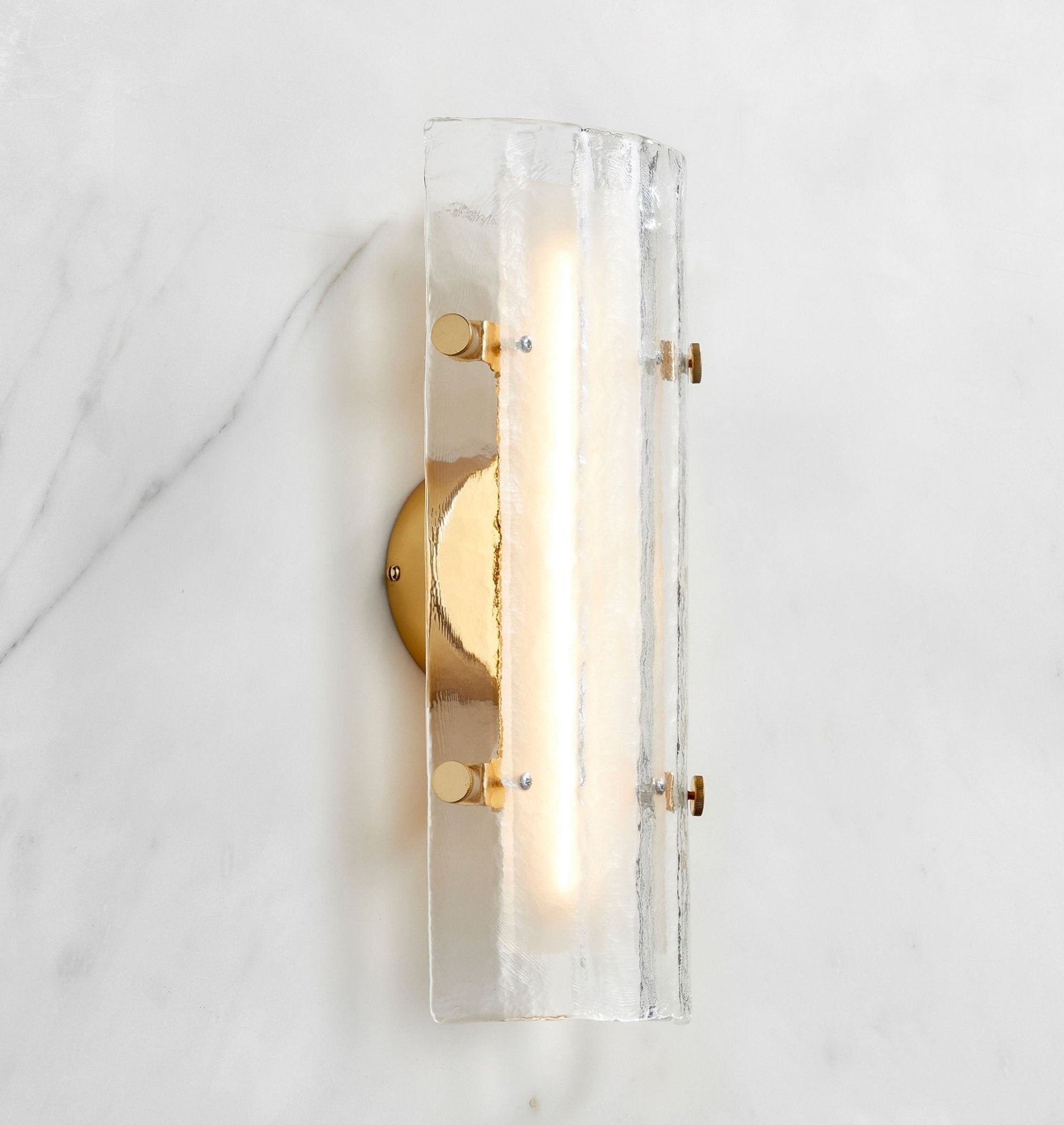 Alilang LED Glass Wall Sconce 16" - GILDLAMPS