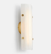Alilang LED Glass Wall Sconce 16" - GILDLAMPS