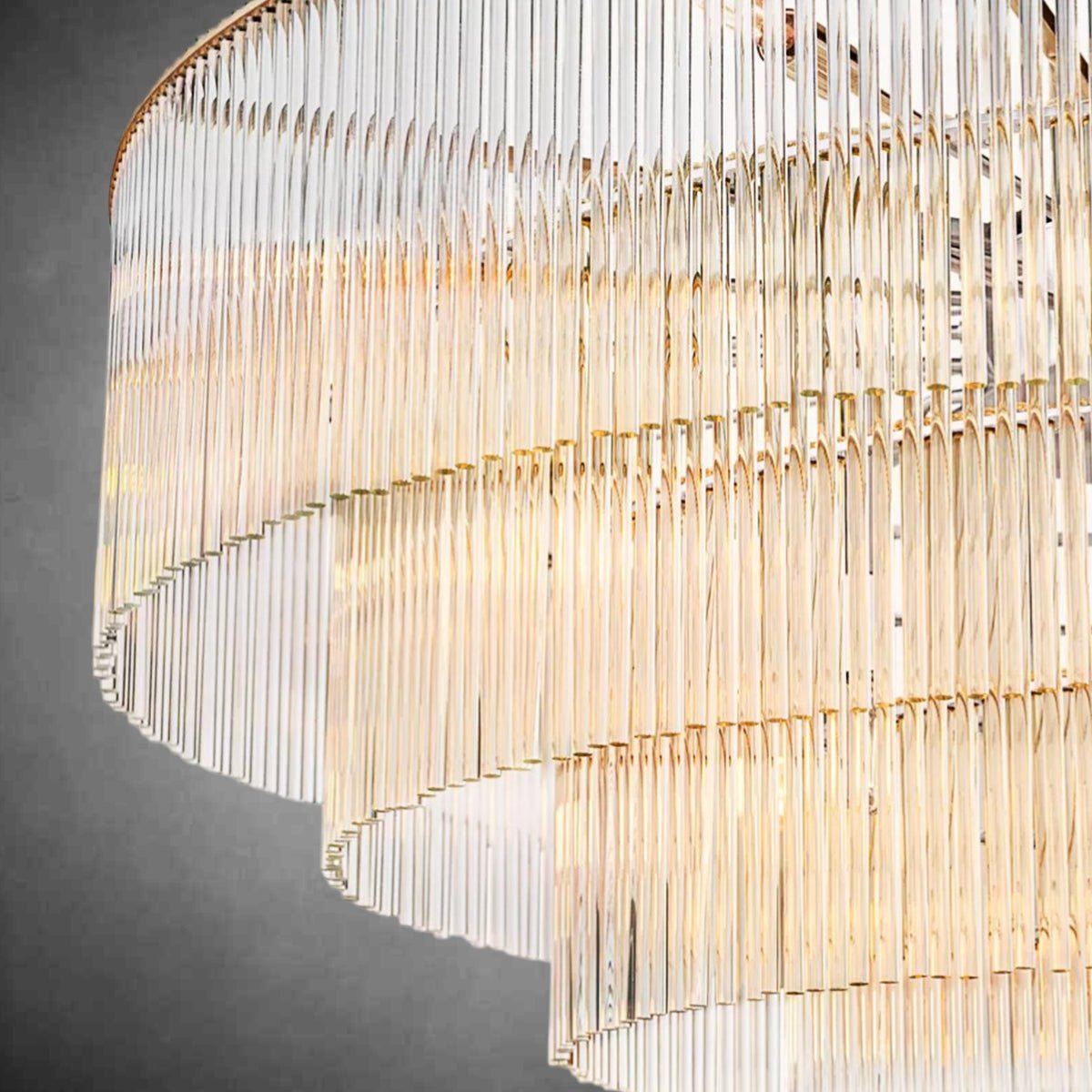 Amadeon Round Chandelier 40" - GILDLAMPS