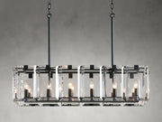 Amaya Rectangular Chandelier 12/16 Light - GILDLAMPS