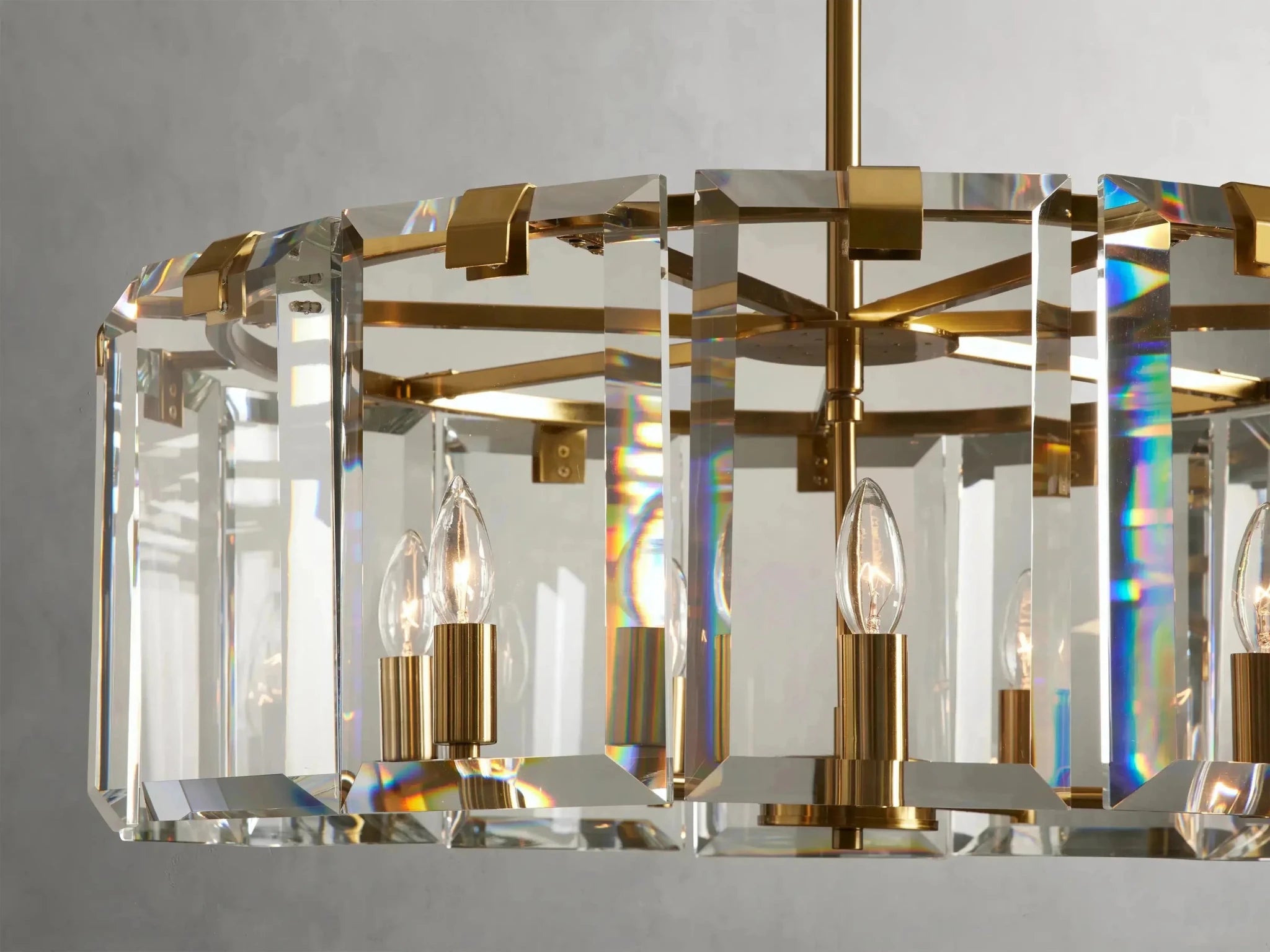 Amaya Round Chandelier 5/7 Light - GILDLAMPS