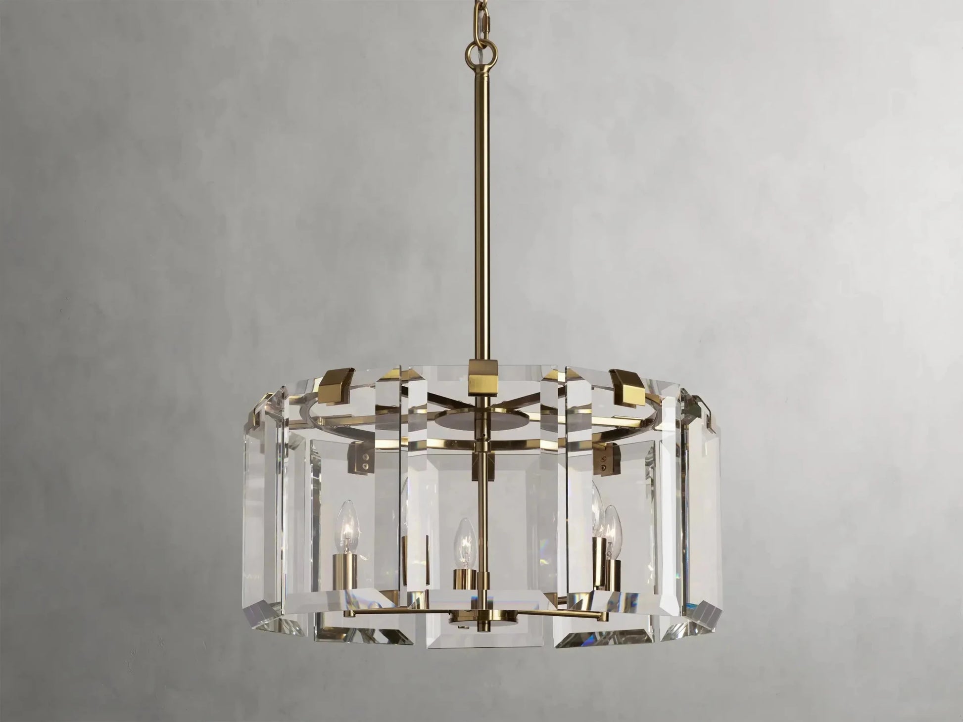 Amaya Round Chandelier 5/7 Light - GILDLAMPS
