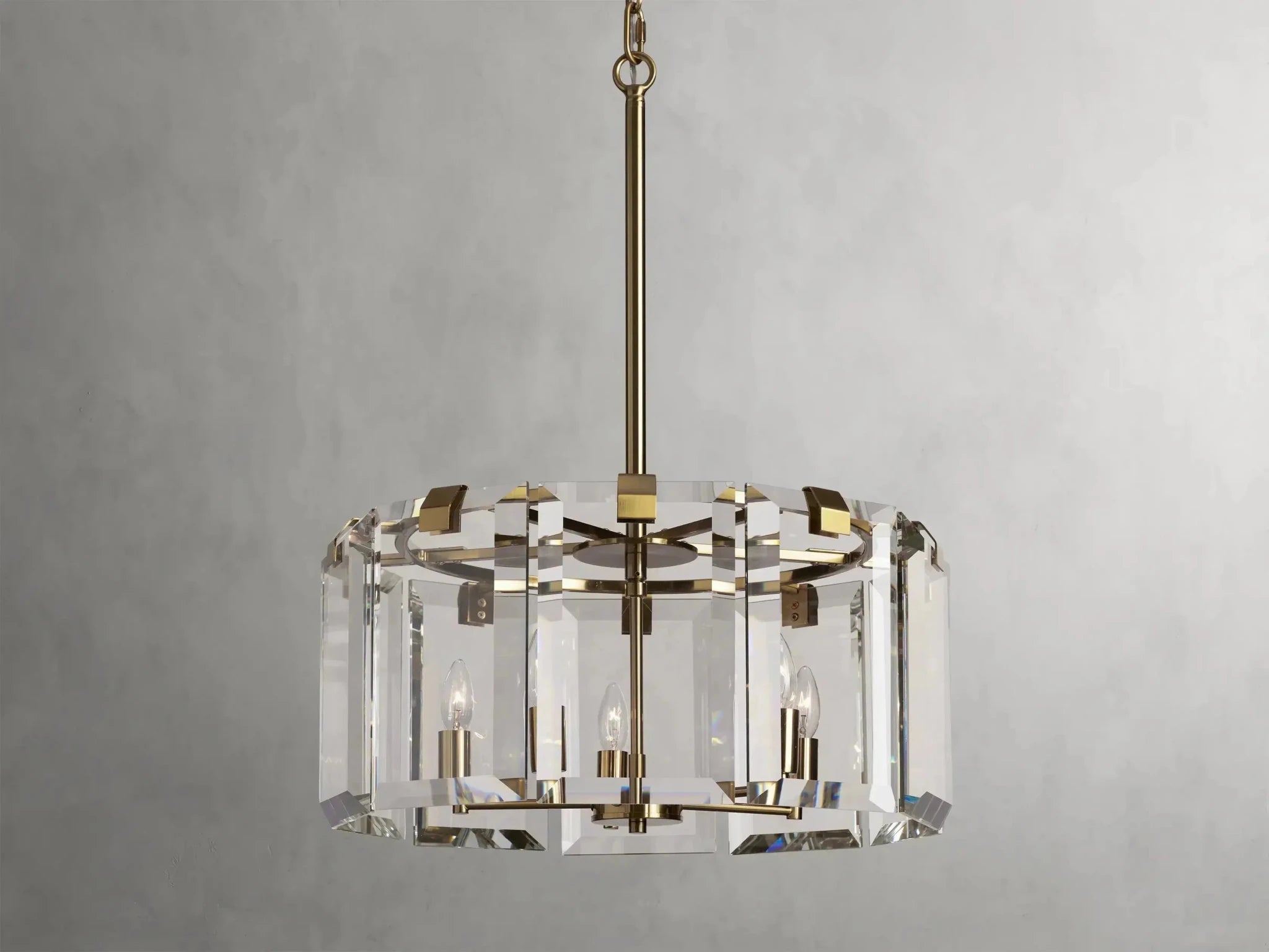 Amaya Round Chandelier 5/7 Light - GILDLAMPS