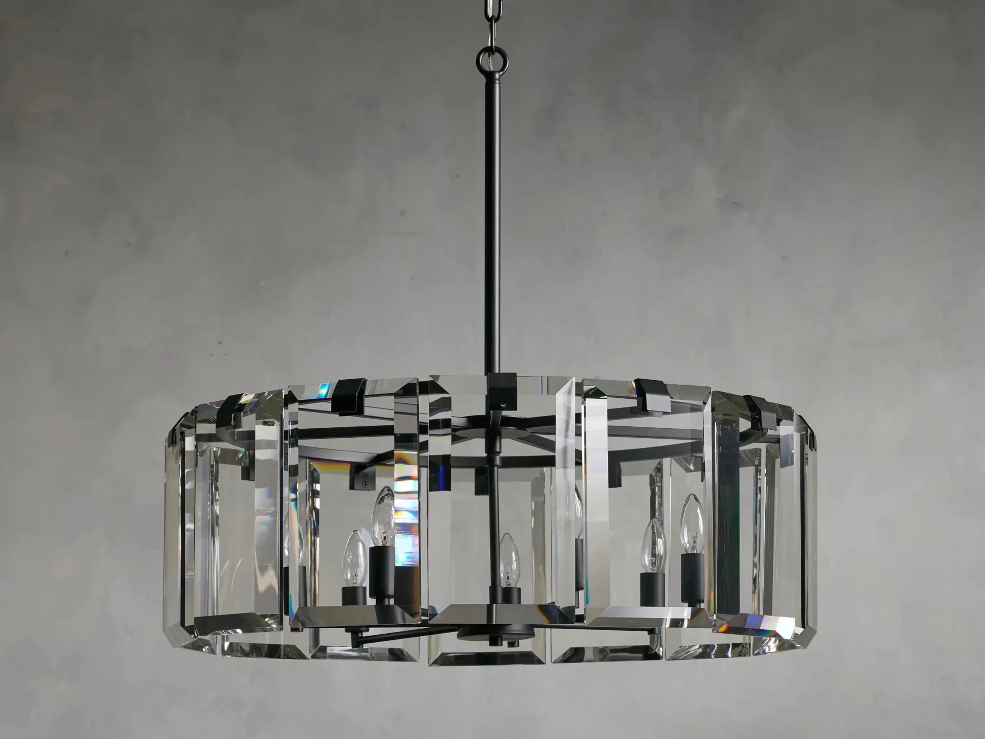 Amaya Round Chandelier 5/7 Light - GILDLAMPS
