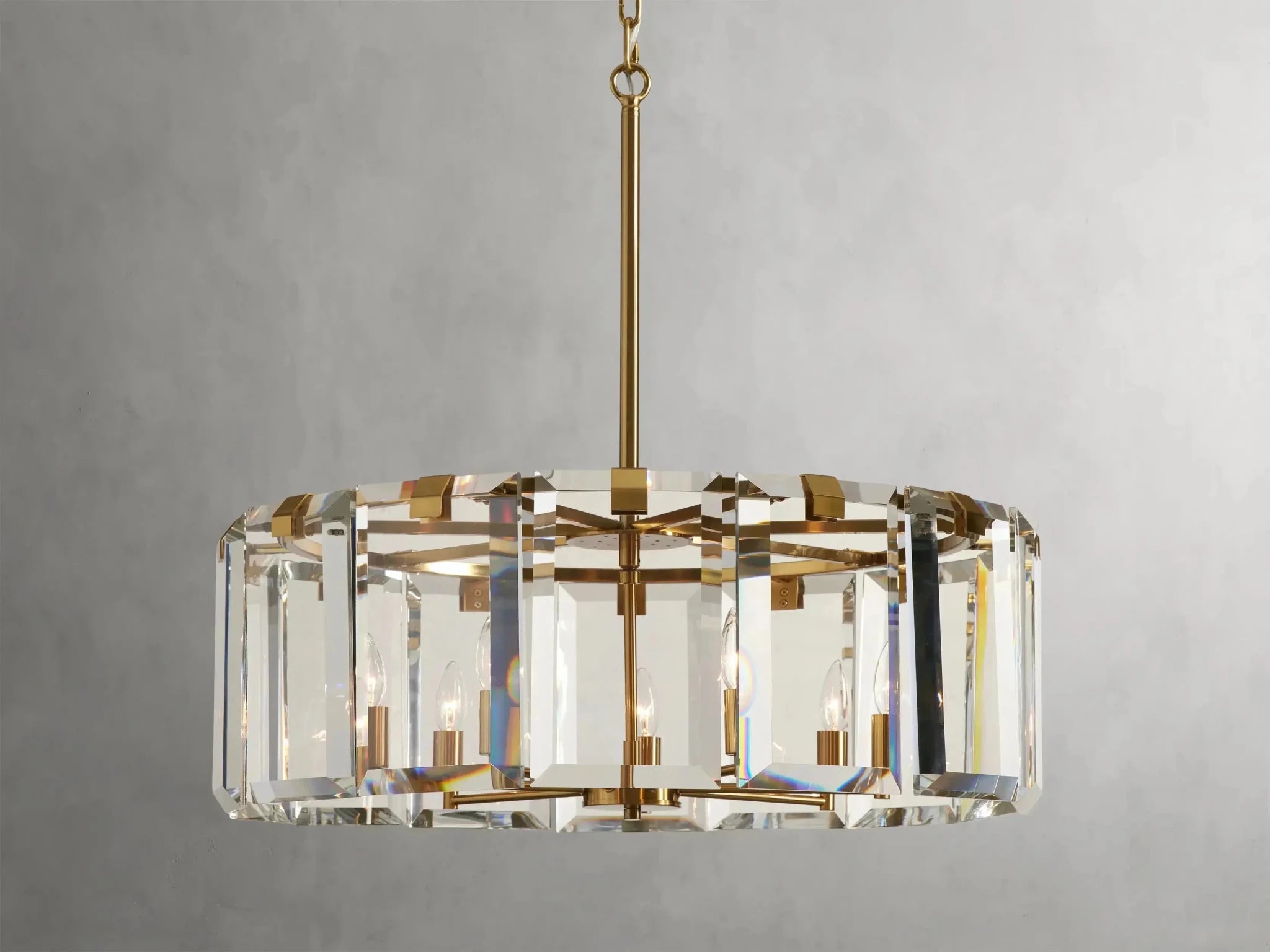 Amaya Round Chandelier 5/7 Light - GILDLAMPS