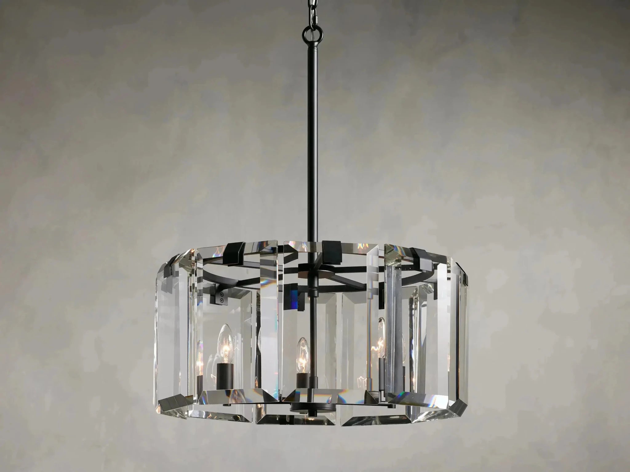 Amaya Round Chandelier 5/7 Light - GILDLAMPS