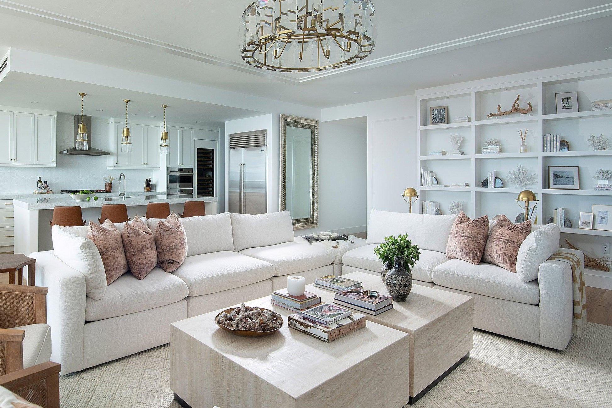 Amaya Round Chandelier 5/7 Light - GILDLAMPS