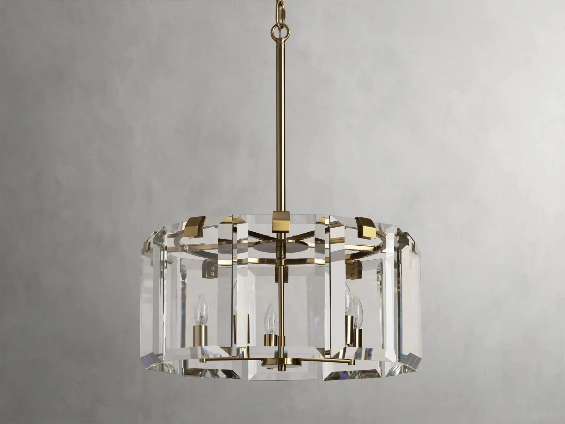 Amaya Round Chandelier 5/7 Light - GILDLAMPS