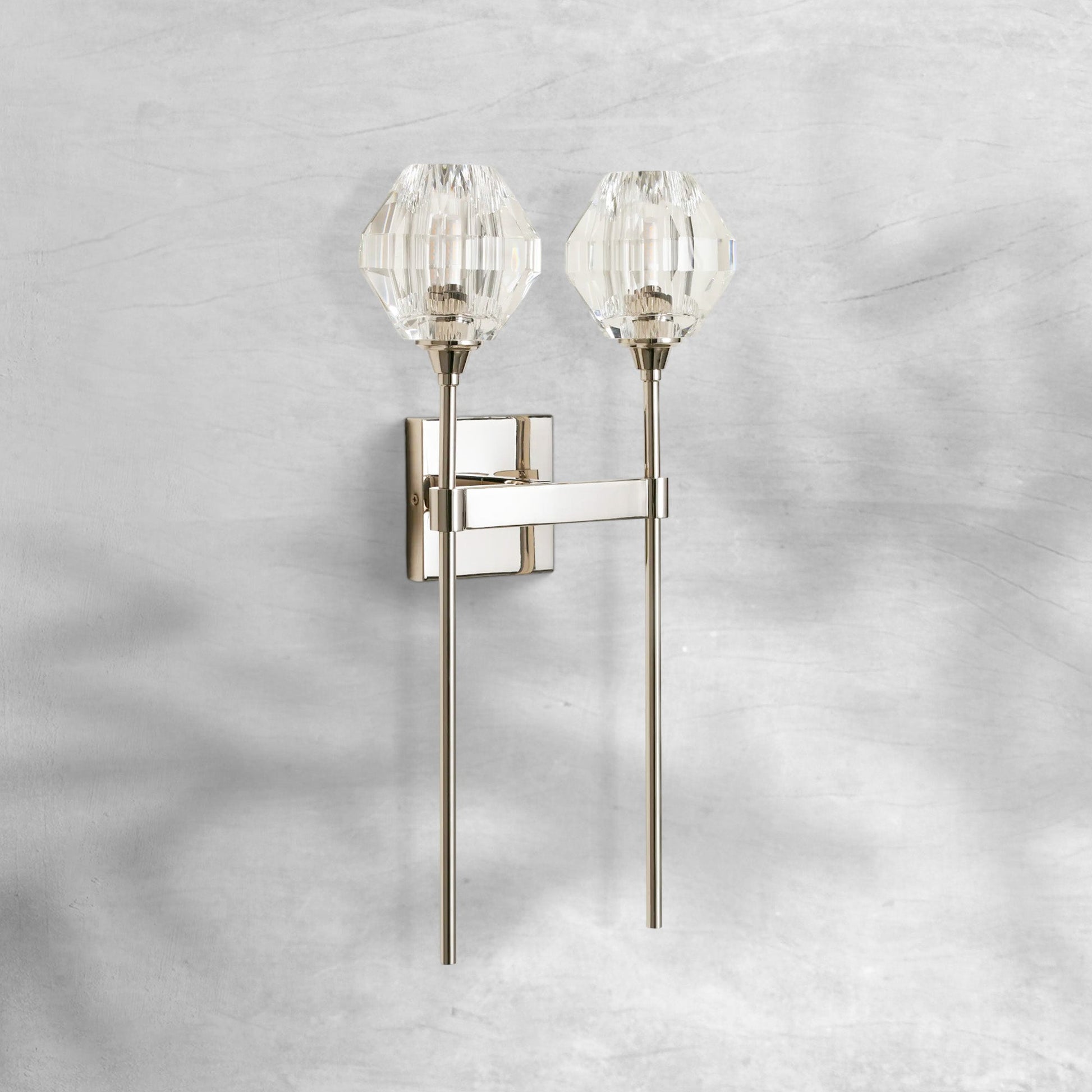 Amoroso 2-Light Wall Sconce - GILDLAMPS