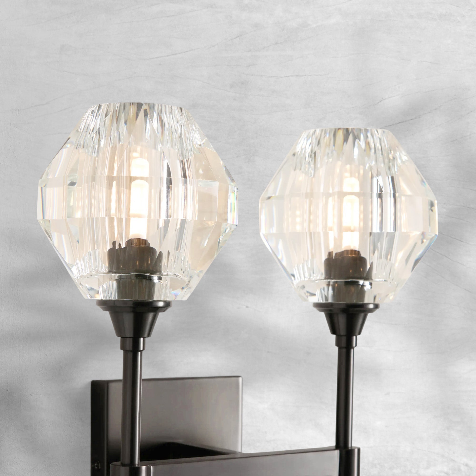 Amoroso 2-Light Wall Sconce - GILDLAMPS