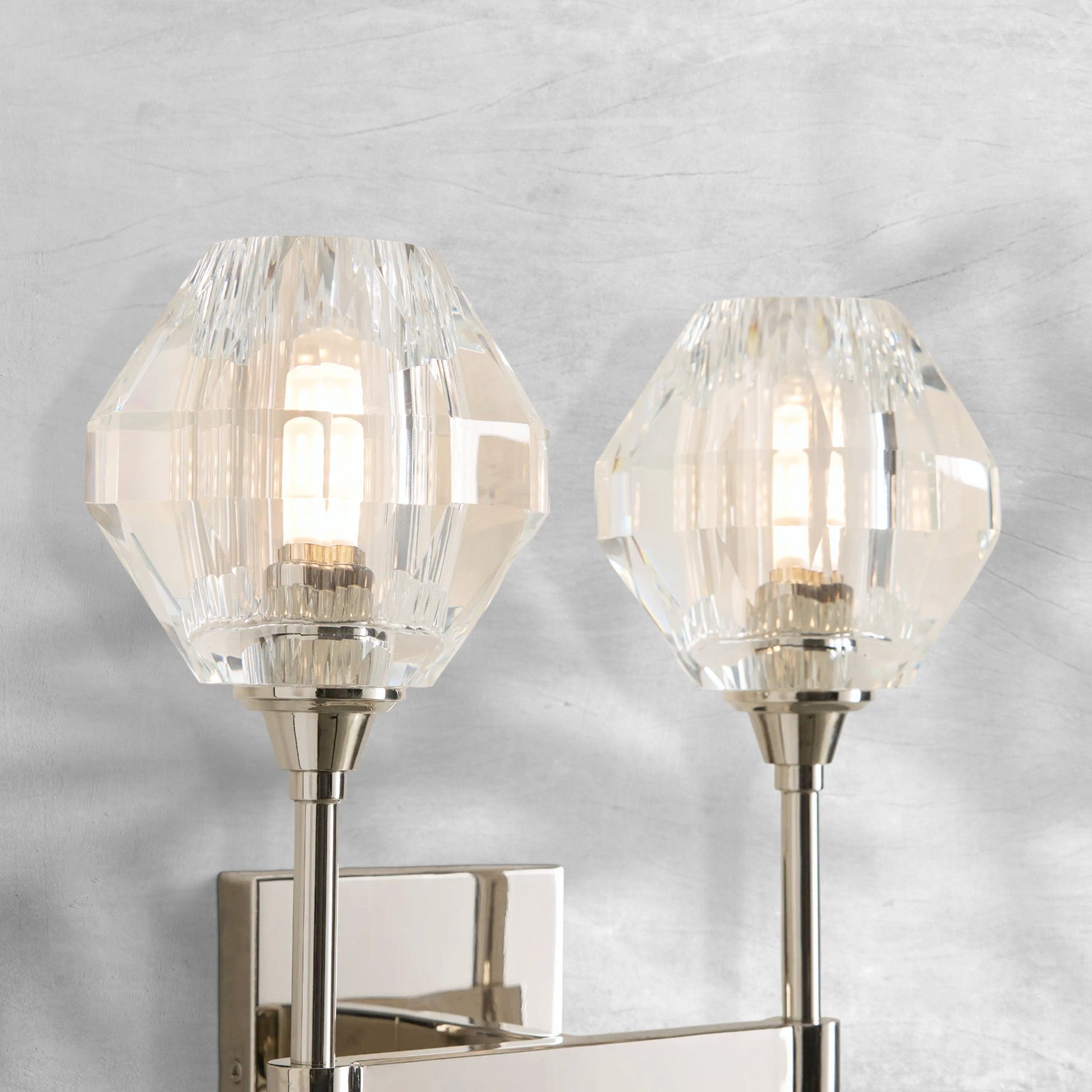 Amoroso 2-Light Wall Sconce - GILDLAMPS