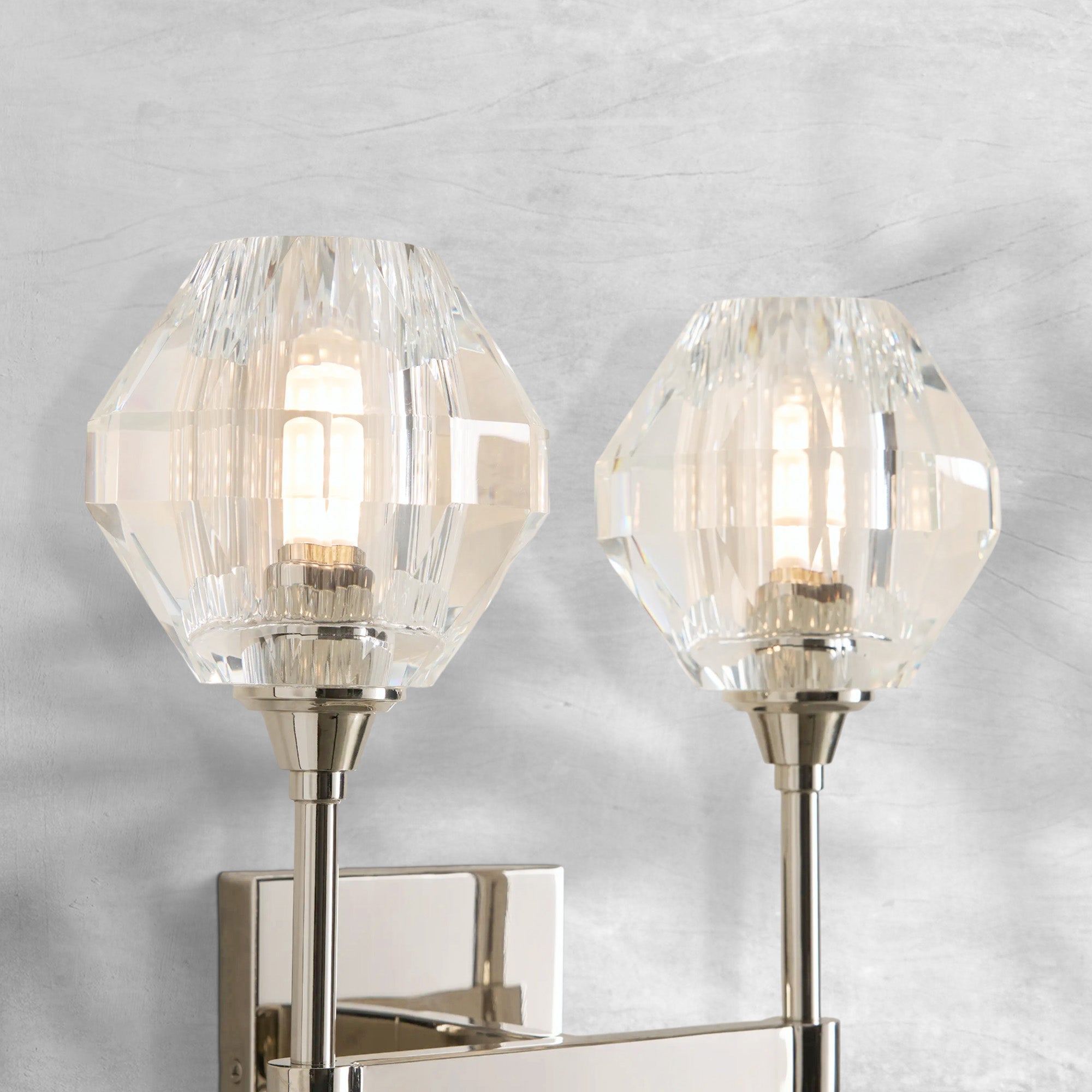 Amoroso 2-Light Wall Sconce - GILDLAMPS