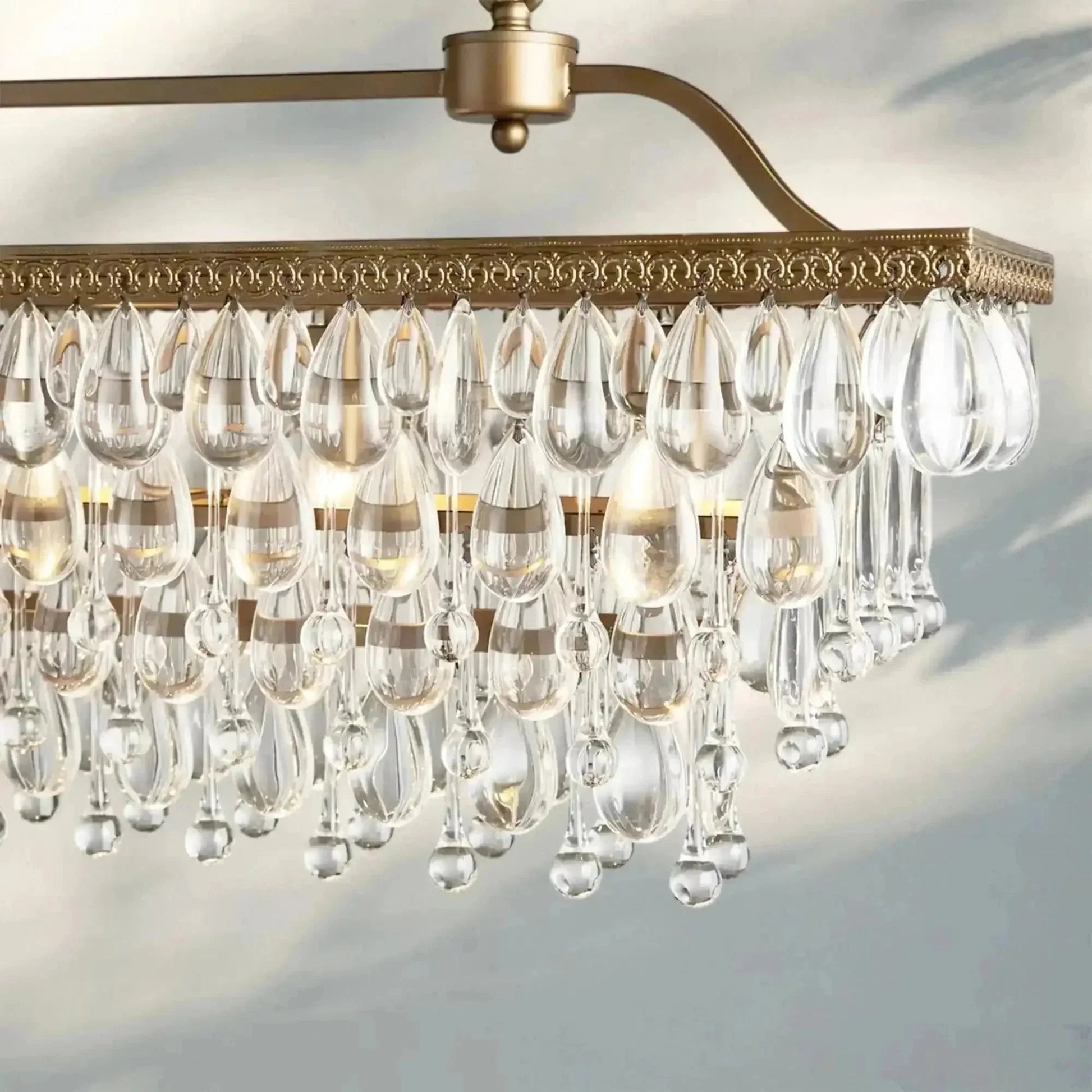 Anabelle Rectangular Chandelier - GILDLAMPS
