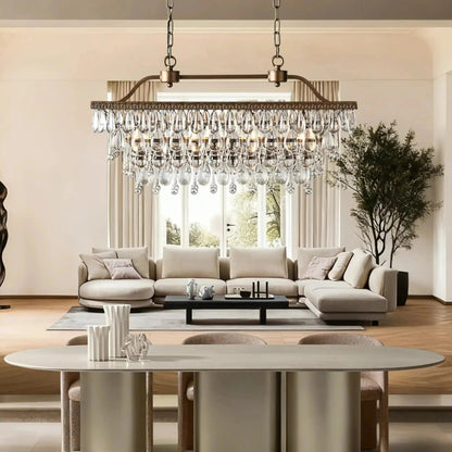 Anabelle Rectangular Chandelier - GILDLAMPS