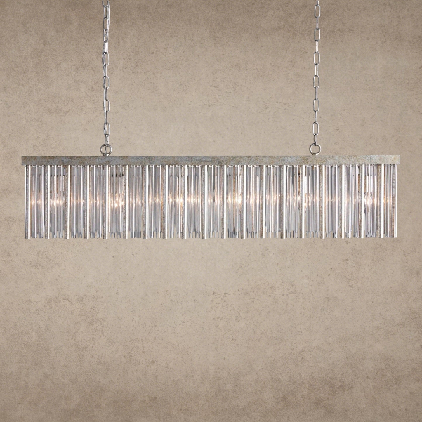 Andalucia Rectangular Chandelier 48 inch, 56 inch