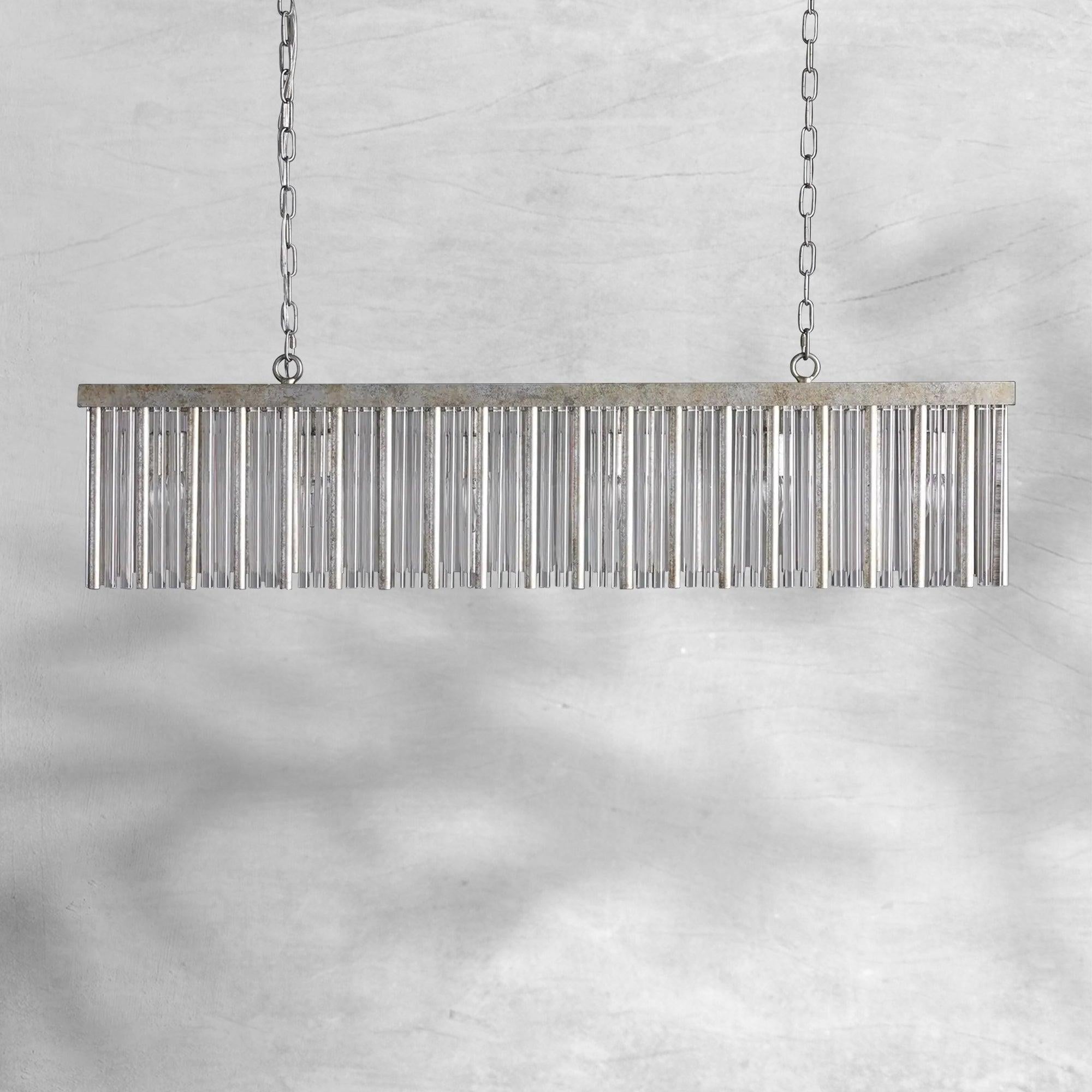 Andalucia Rectangular Chandelier 48'' - GILDLAMPS