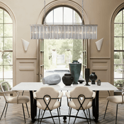 Andalucia Rectangular Chandelier 48'' - GILDLAMPS