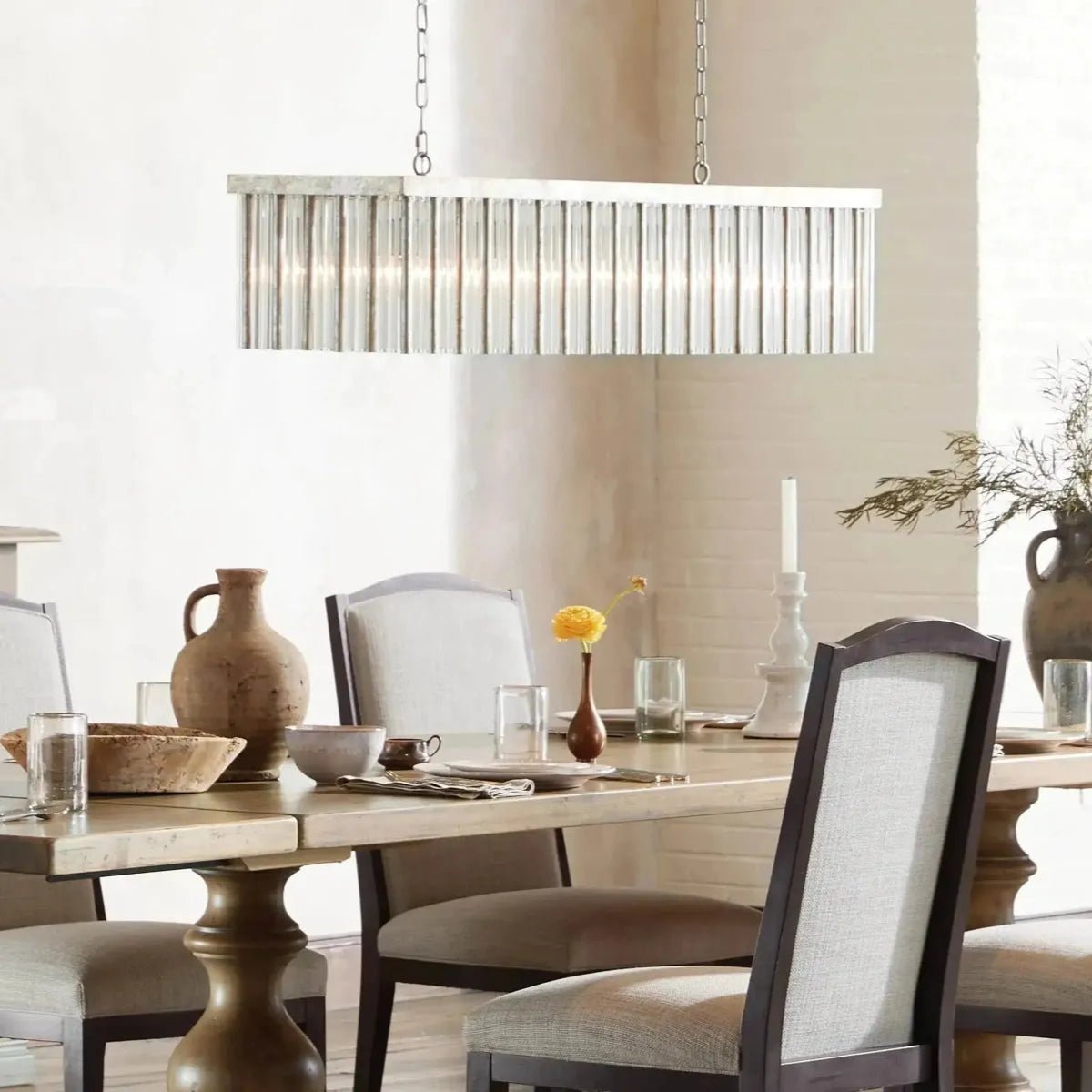 Andalucia Rectangular Chandelier 56" - GILDLAMPS