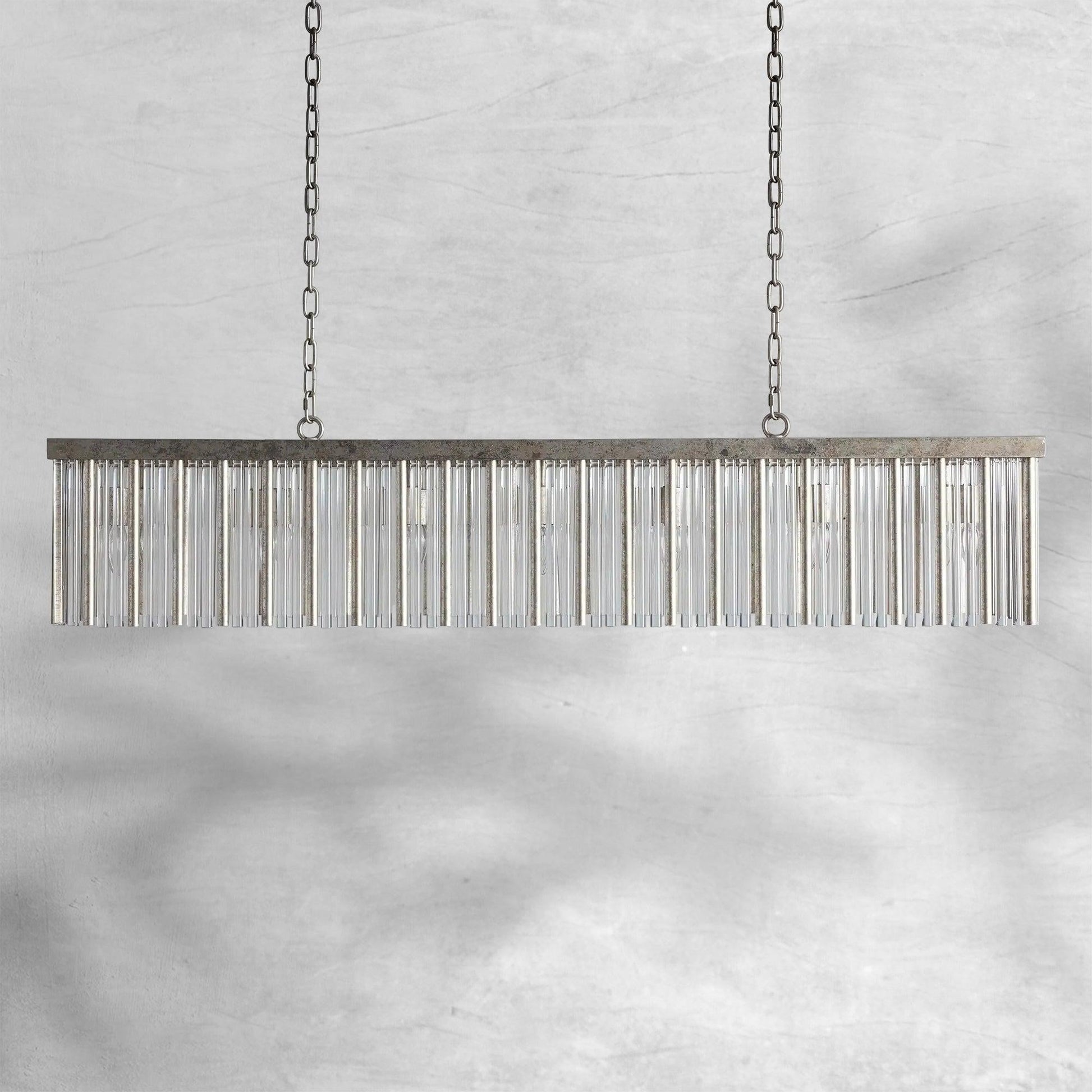 Andalucia Rectangular Chandelier 56" - GILDLAMPS