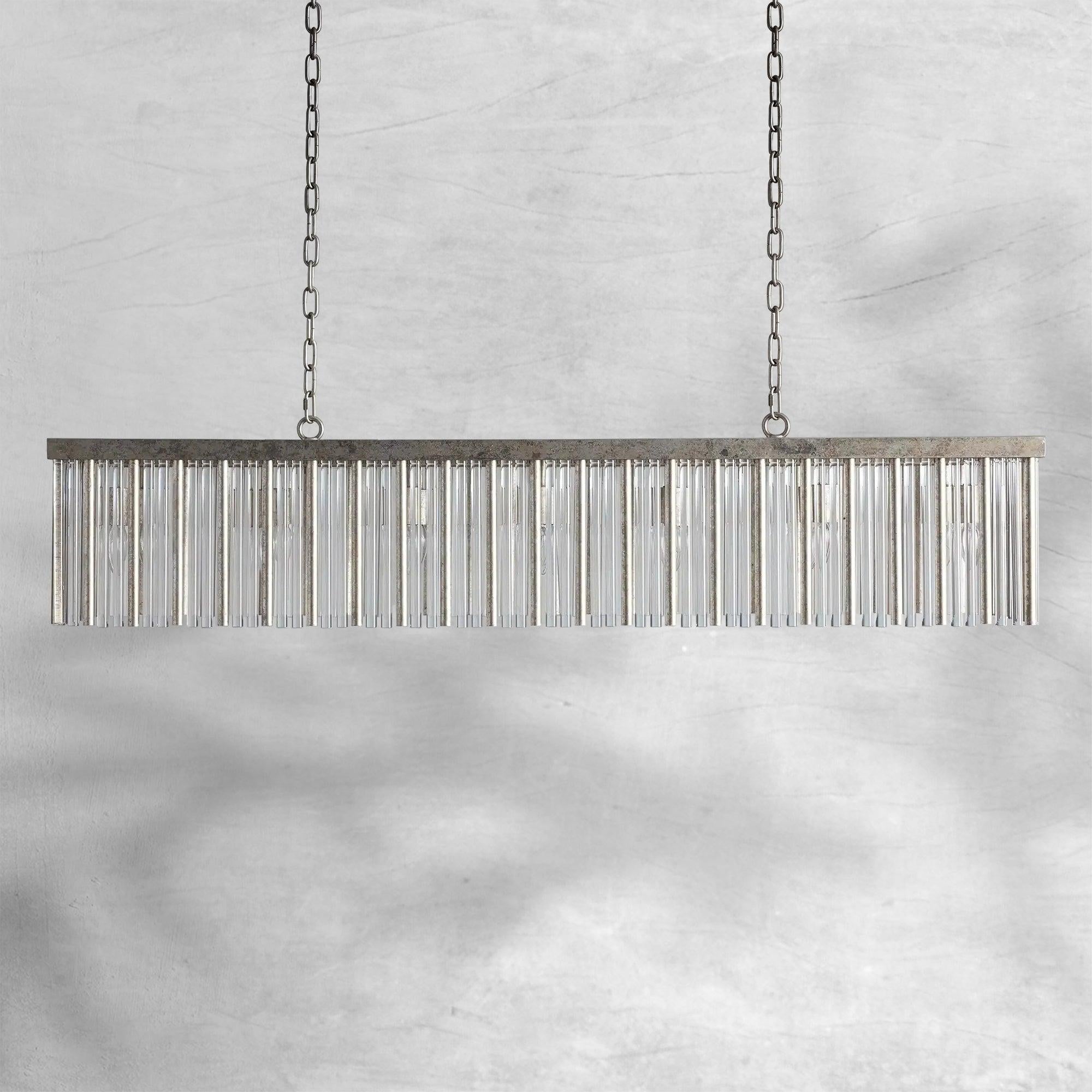 Andalucia Rectangular Chandelier 56" - GILDLAMPS
