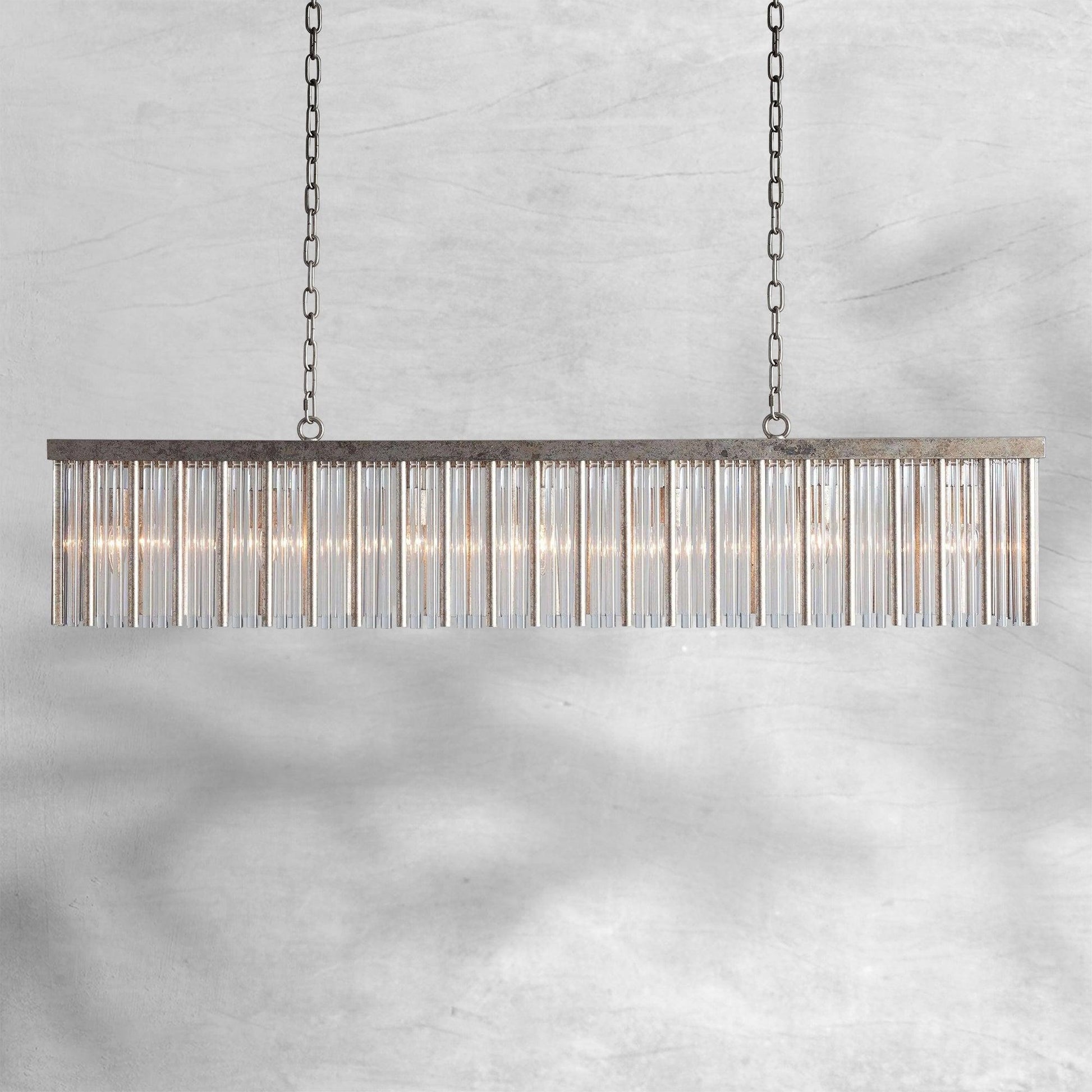 Andalucia Rectangular Chandelier 56" - GILDLAMPS