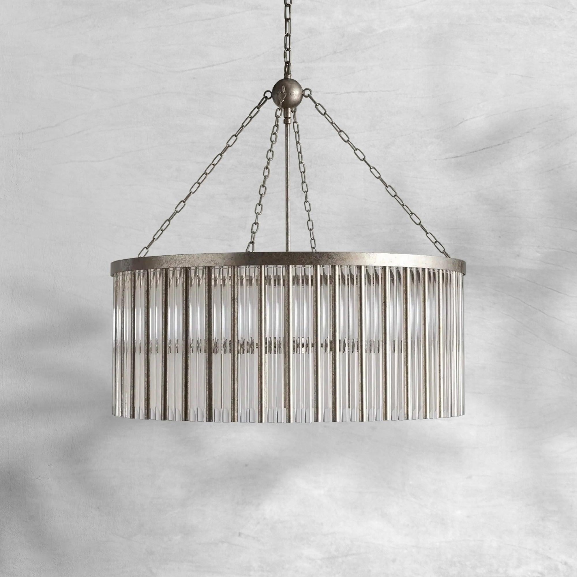 Andalucia Round Chandelier 24"35" - GILDLAMPS