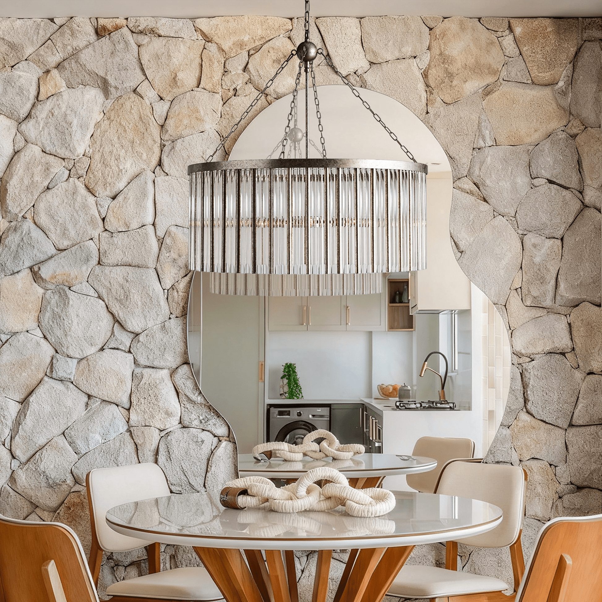 Andalucia Round Chandelier 24"35" - GILDLAMPS