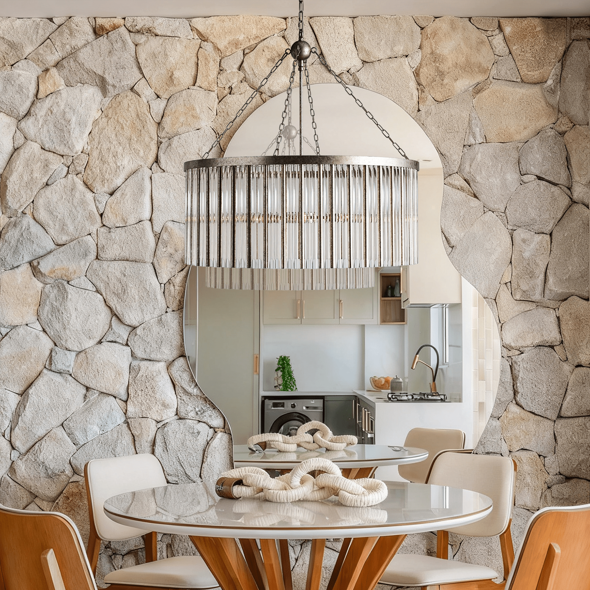Andalucia Round Chandelier 24"35" - GILDLAMPS