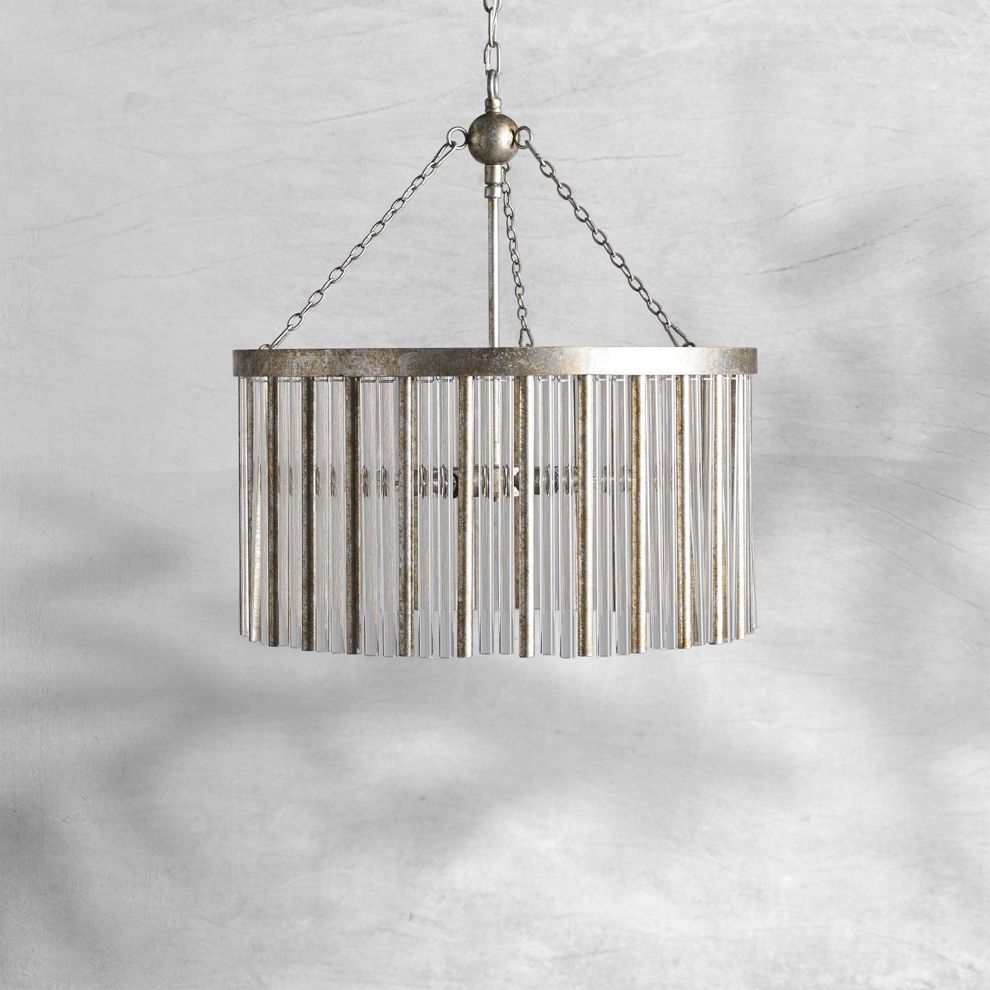 Andalucia Round Chandelier 24"35" - GILDLAMPS