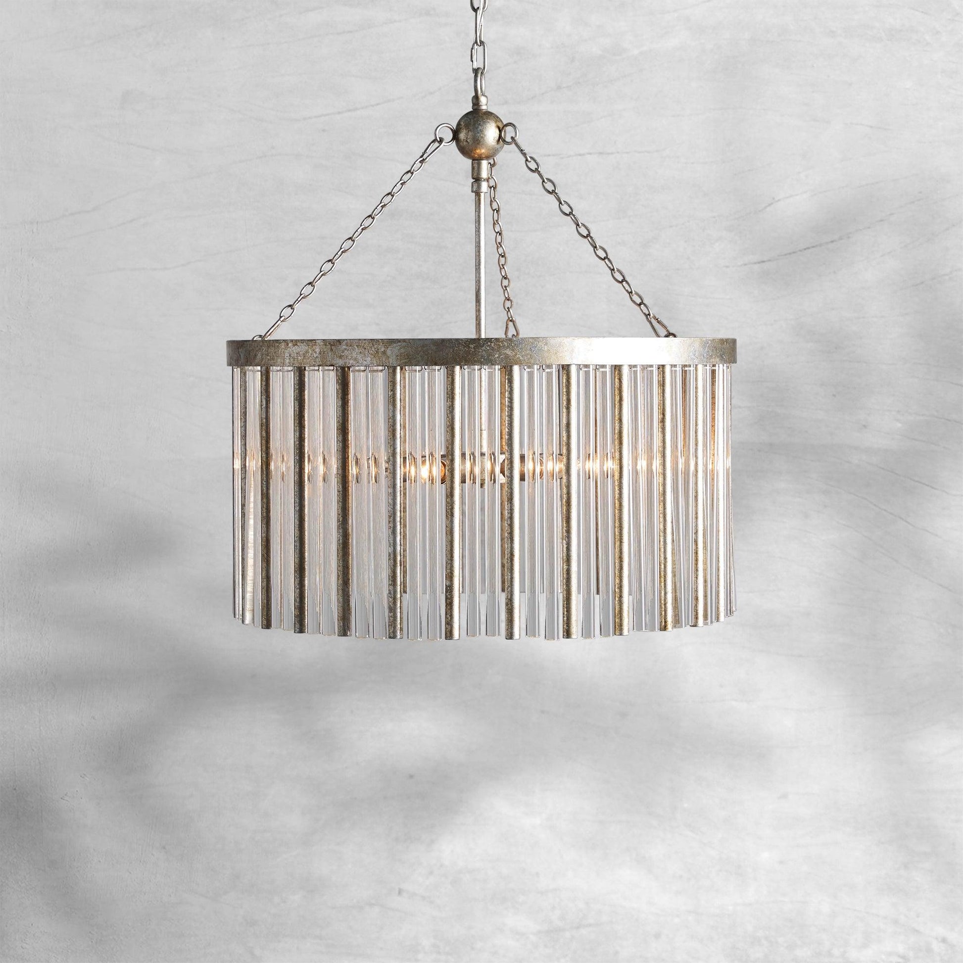 Andalucia Round Chandelier 24"35" - GILDLAMPS
