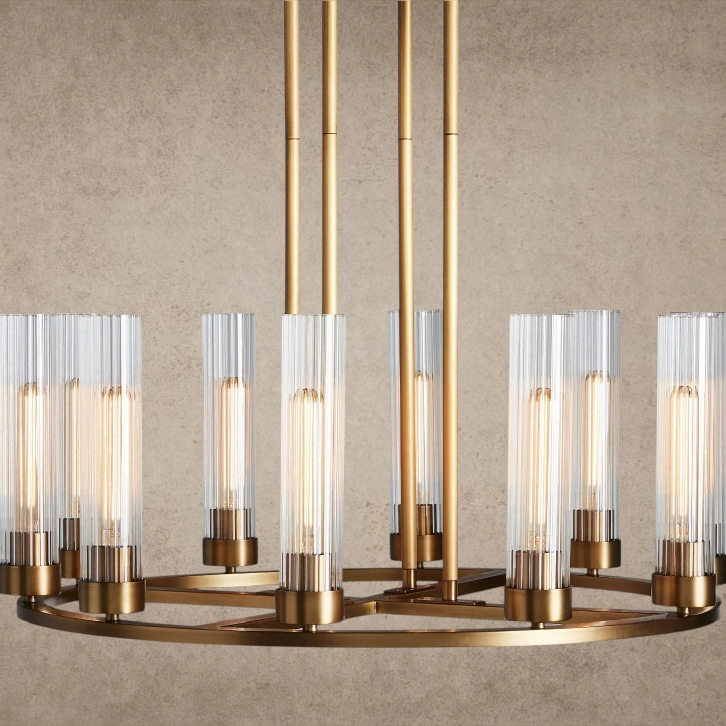 Andreas 10-Light Round Chandelier