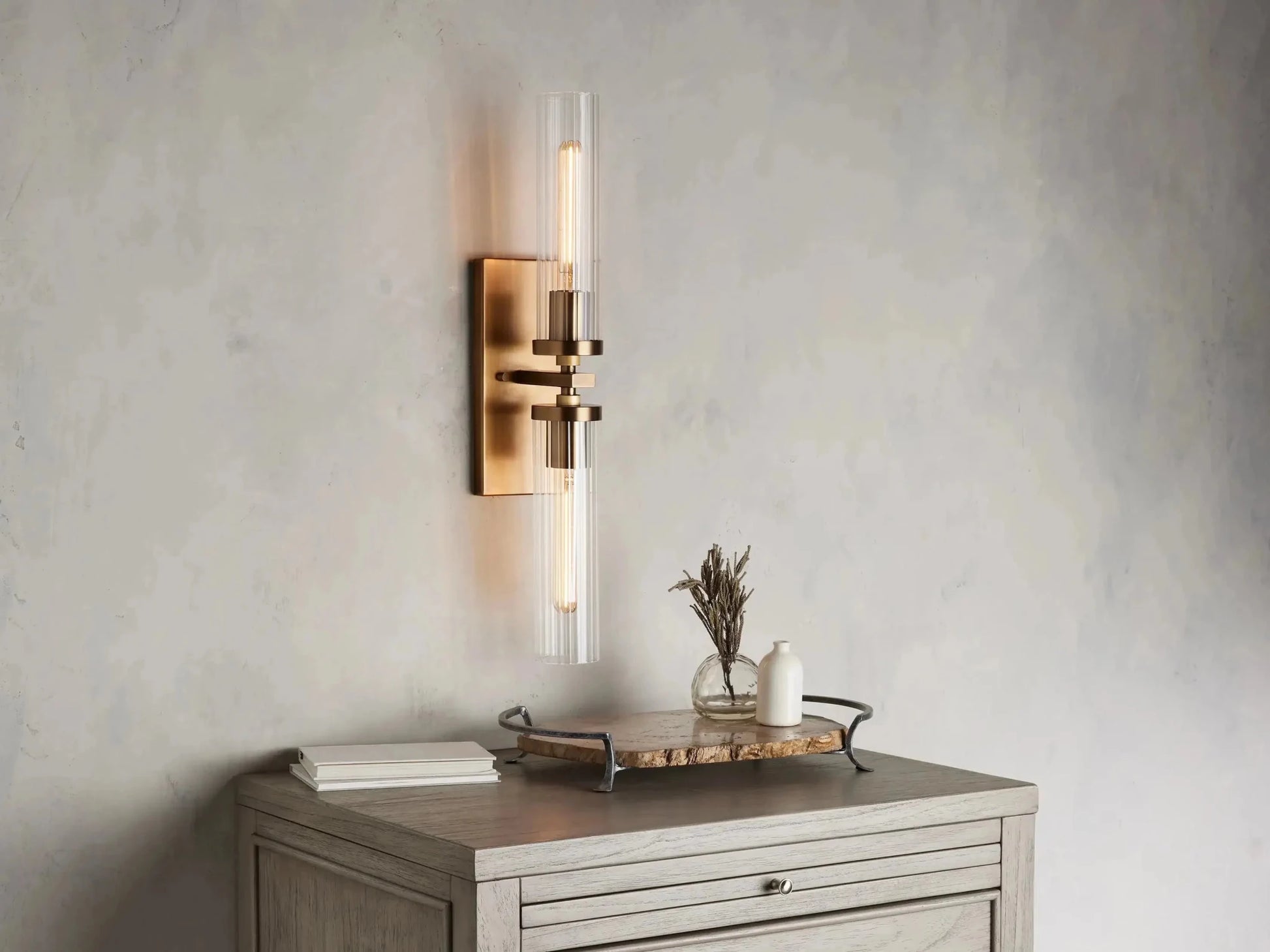 Andreas 2-Light Wall Sconce - GILDLAMPS