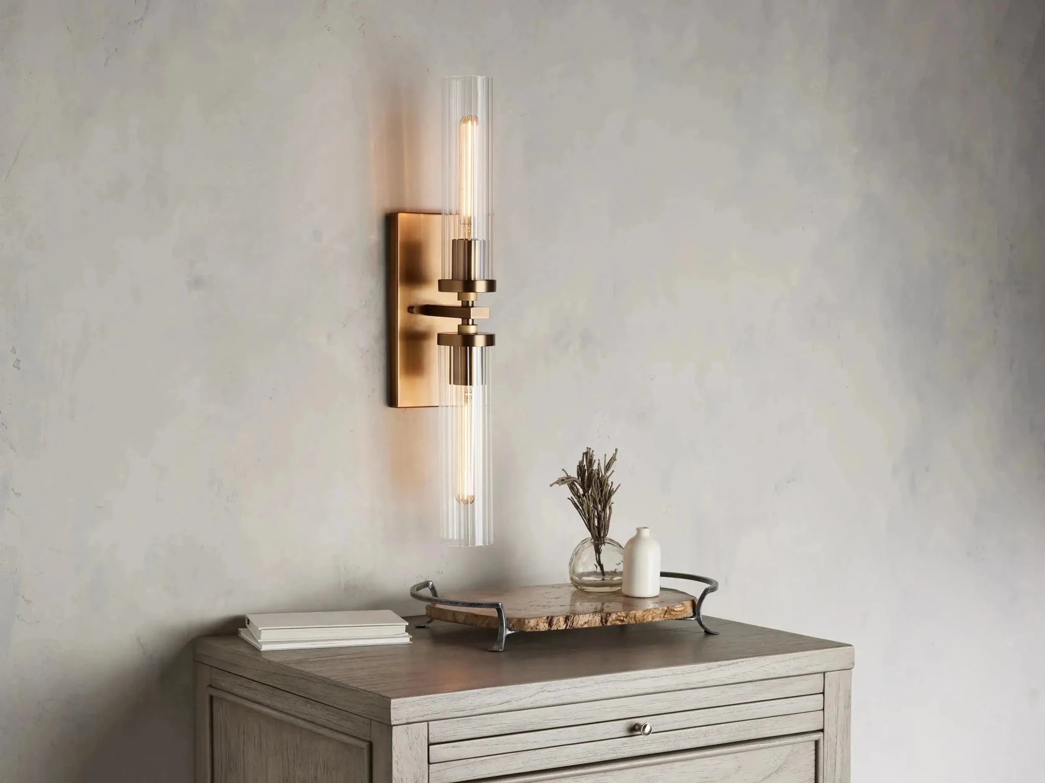 Andreas 2-Light Wall Sconce - GILDLAMPS