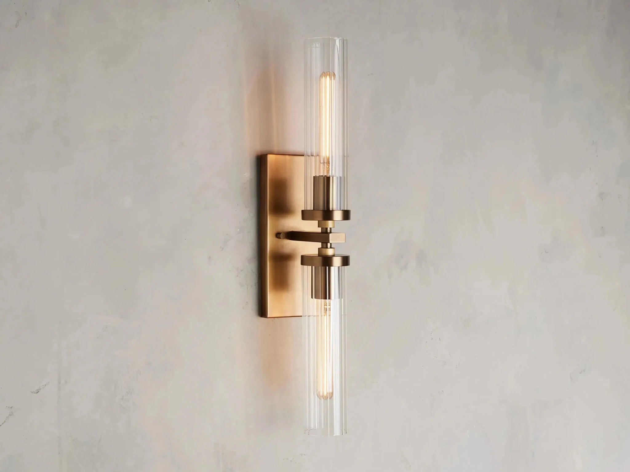 Andreas 2-Light Wall Sconce - GILDLAMPS