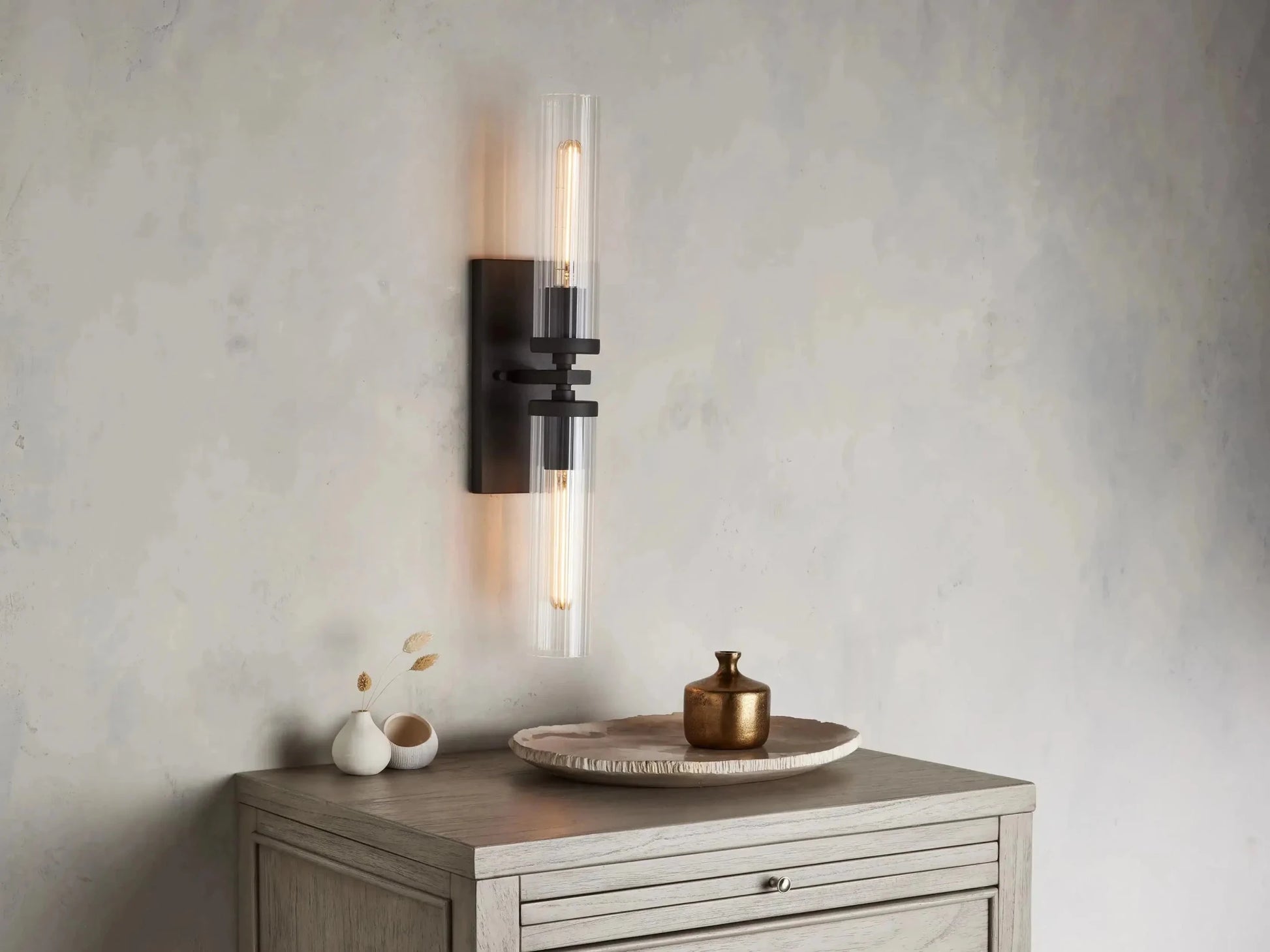 Andreas 2-Light Wall Sconce - GILDLAMPS