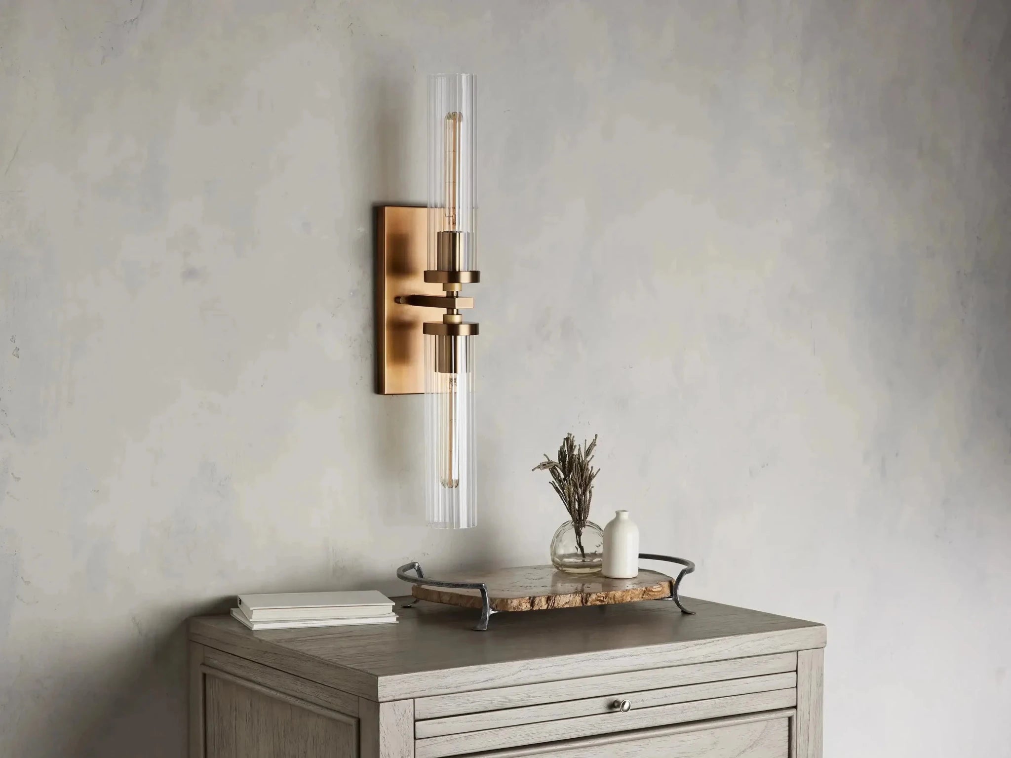 Andreas 2-Light Wall Sconce - GILDLAMPS