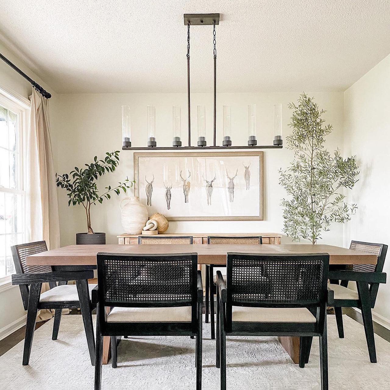 Andreas Linear Chandelier 5/7/8 Light - GILDLAMPS