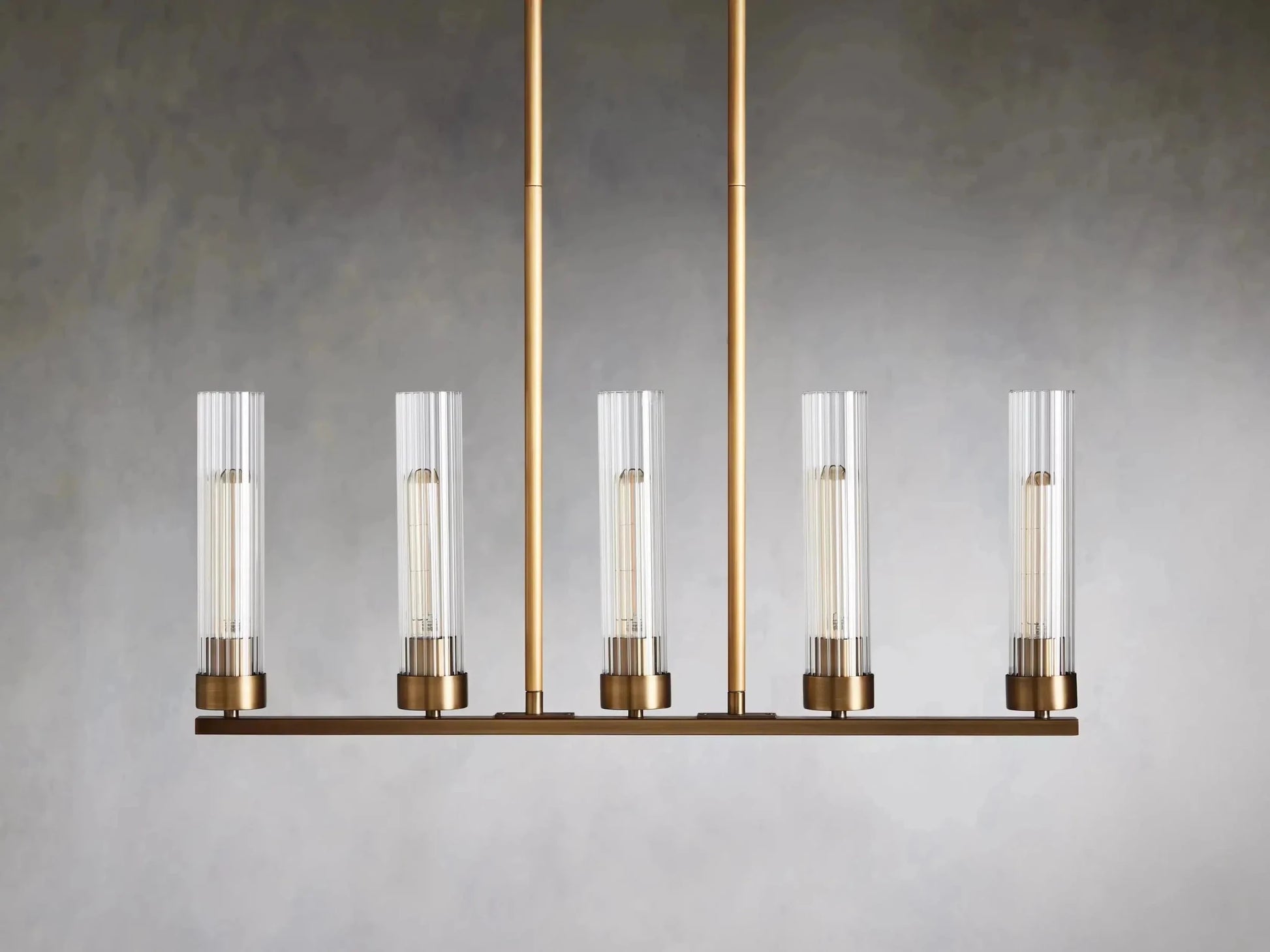 Andreas Linear Chandelier 5/7/8 Light - GILDLAMPS