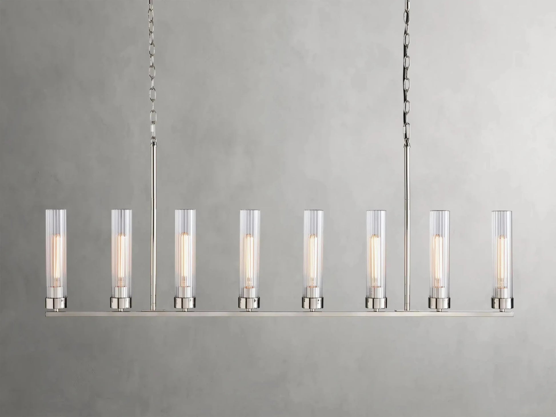 Andreas Linear Chandelier 5/7/8 Light - GILDLAMPS