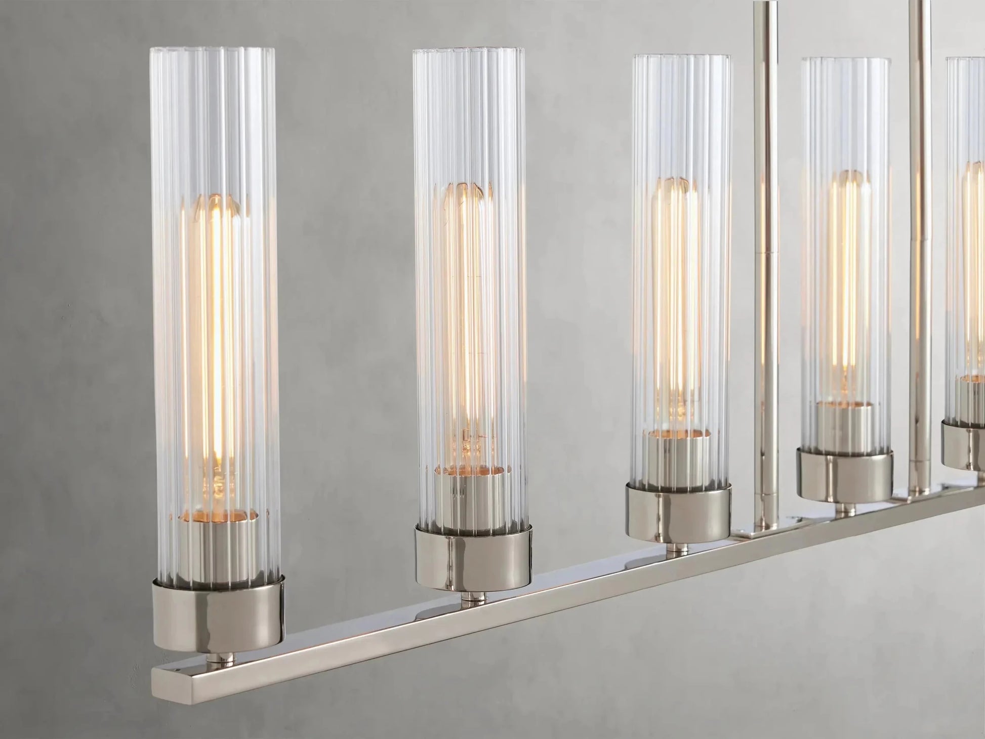 Andreas Linear Chandelier 5/7/8 Light - GILDLAMPS