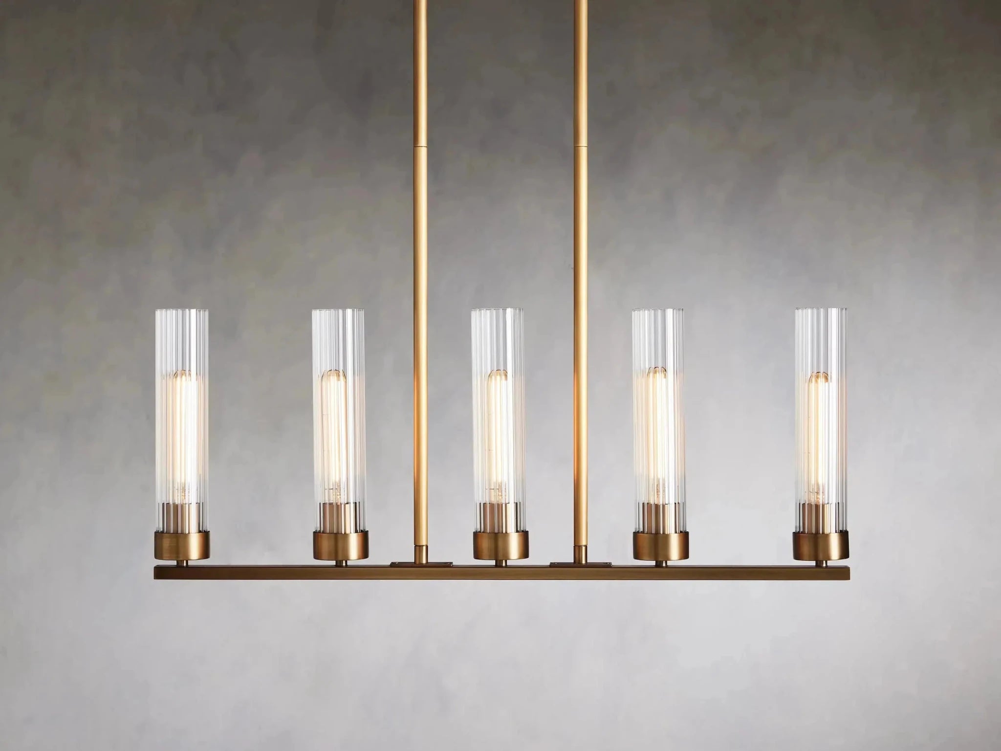 Andreas Linear Chandelier 5/7/8 Light - GILDLAMPS