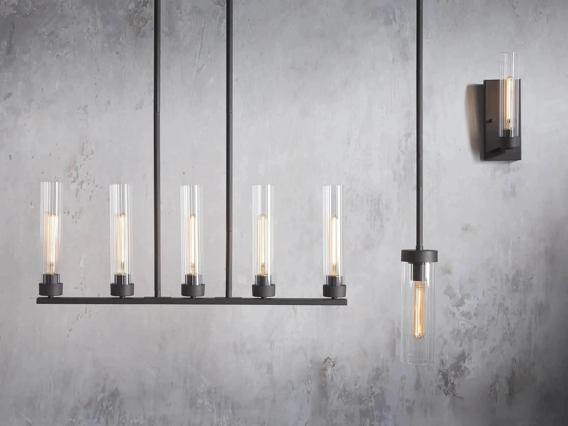 Andreas Linear Chandelier 5/7/8 Light - GILDLAMPS