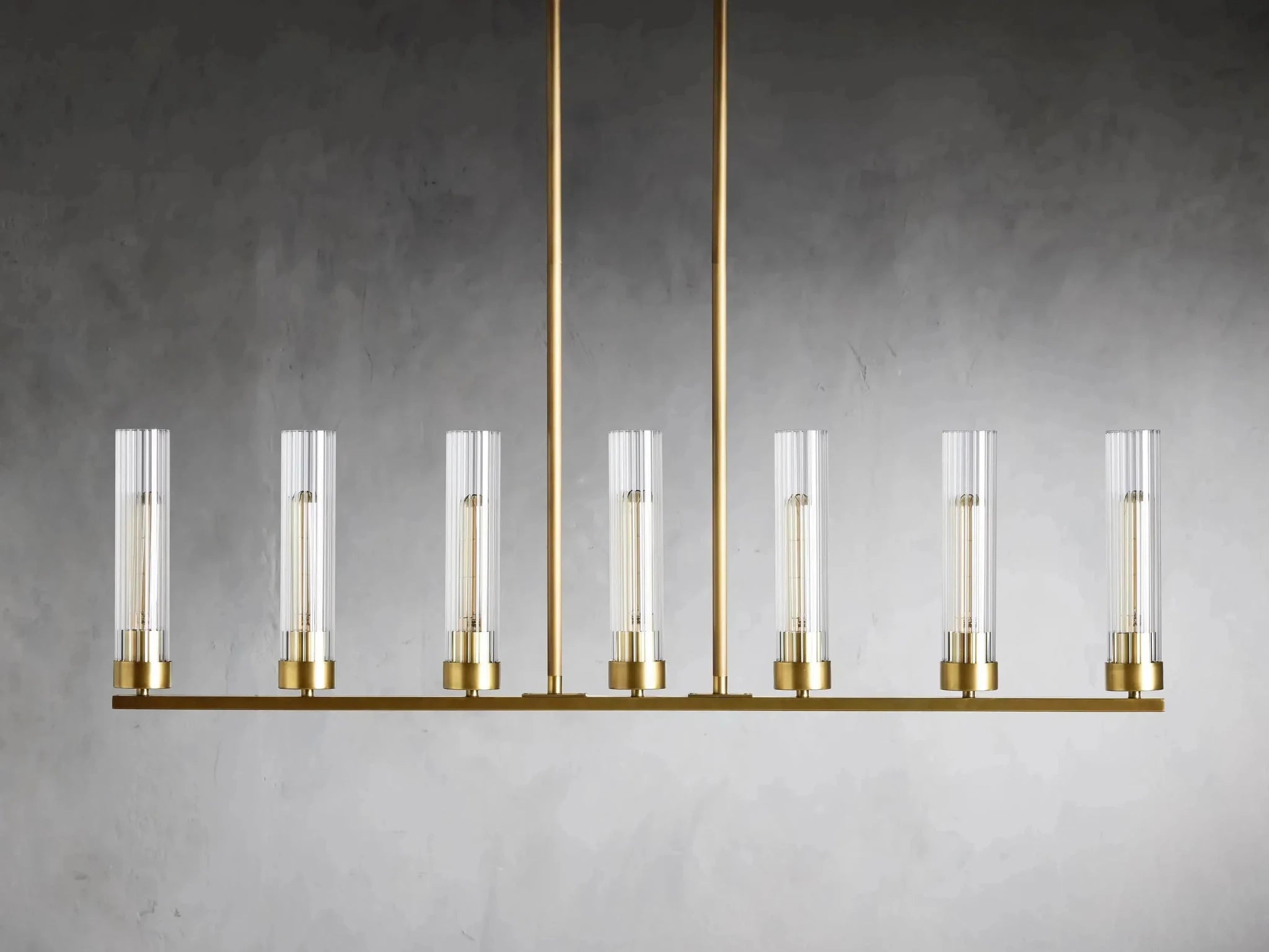 Andreas Linear Chandelier 5/7/8 Light - GILDLAMPS