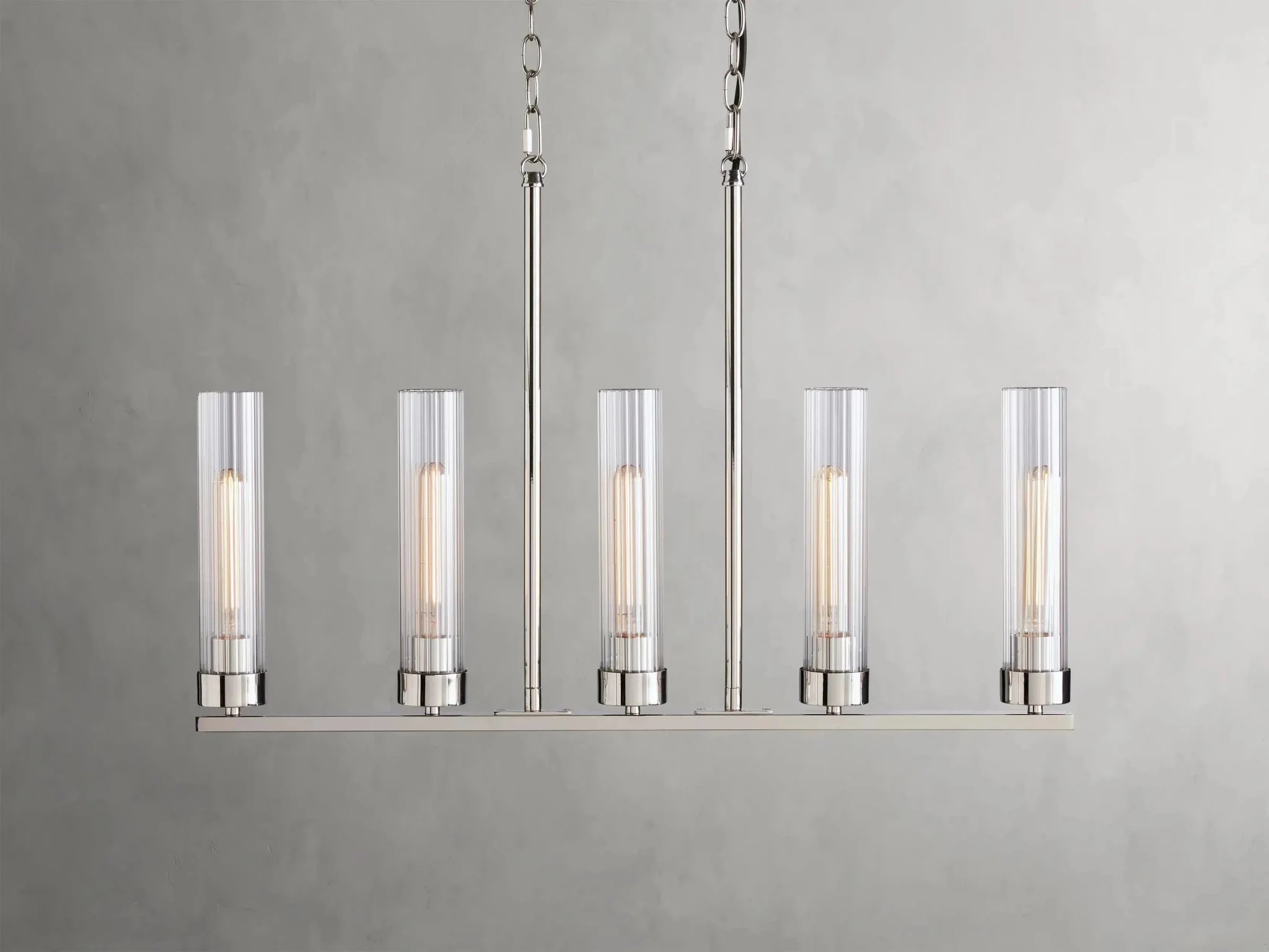 Andreas Linear Chandelier 5/7/8 Light - GILDLAMPS