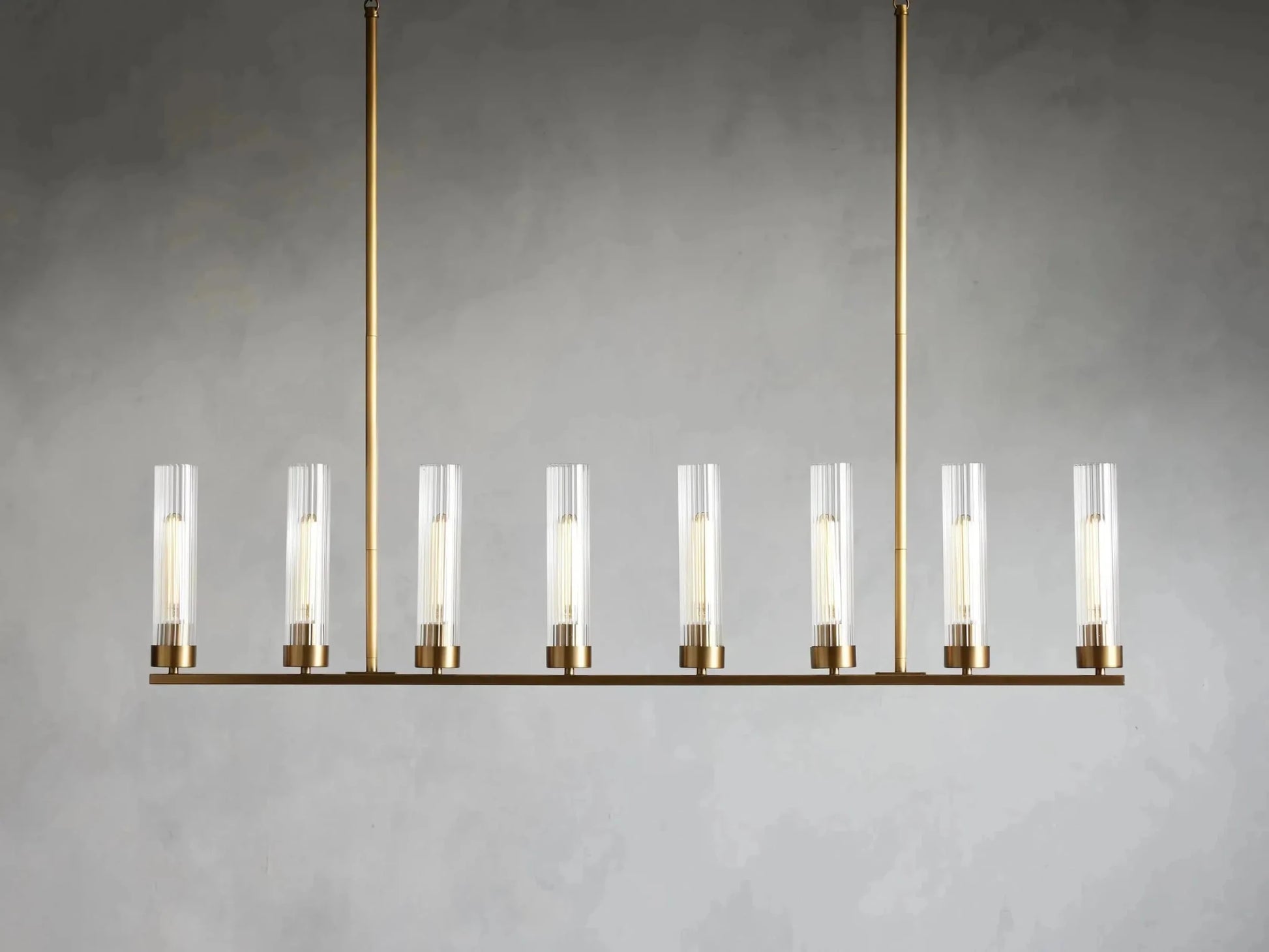 Andreas Linear Chandelier 5/7/8 Light - GILDLAMPS